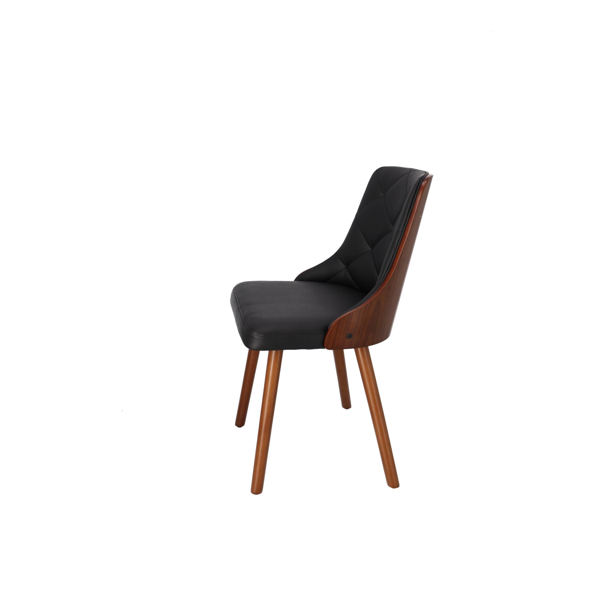 PREMIUM Leather Chair with Wooden Finish