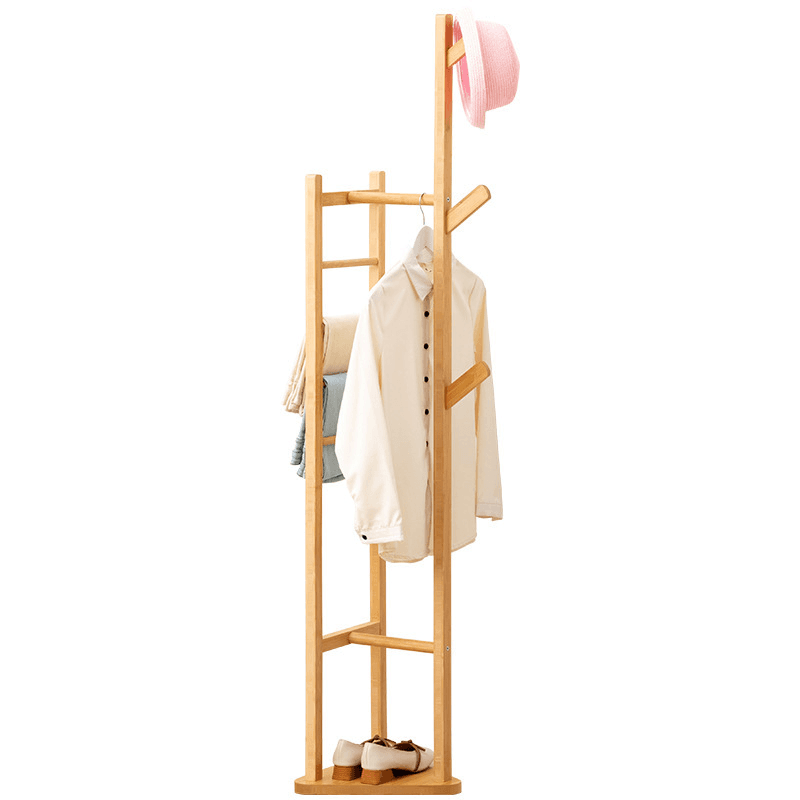 Bamboo Clothing Rack in Tree Shape - 165 cm