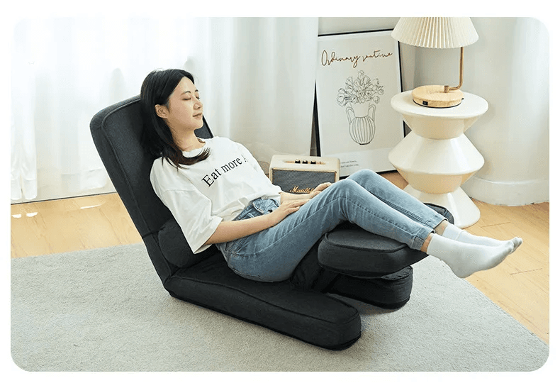 Multifunctional Reclining Armchair - Dark Gray