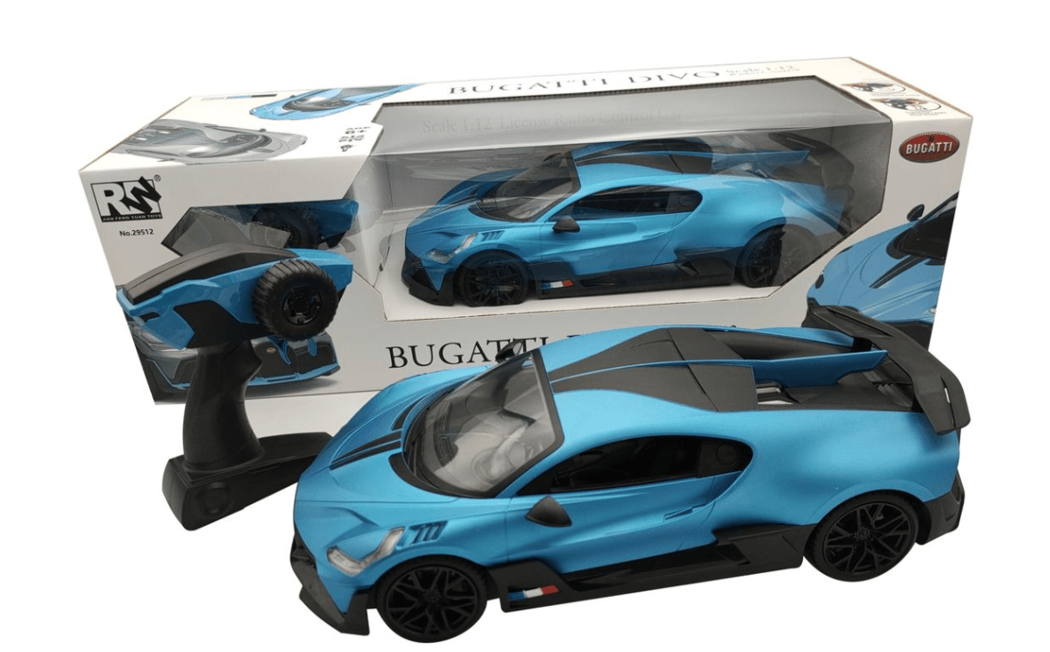Bugatti RC Car Remote Divo Controlled 2.4Ghz 4Channels