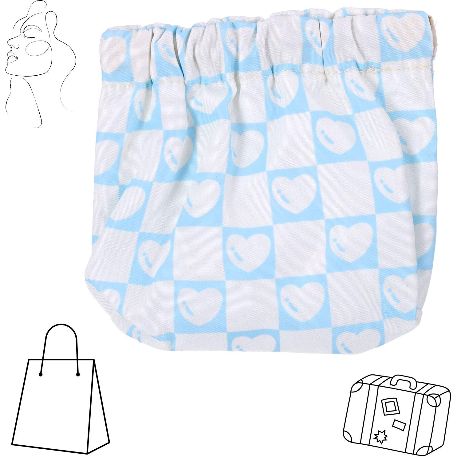 Multifunctional women's cosmetic bag for handbag - pattern IV