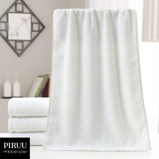 Double-loop hotel towel white 50x100 cm Piruu