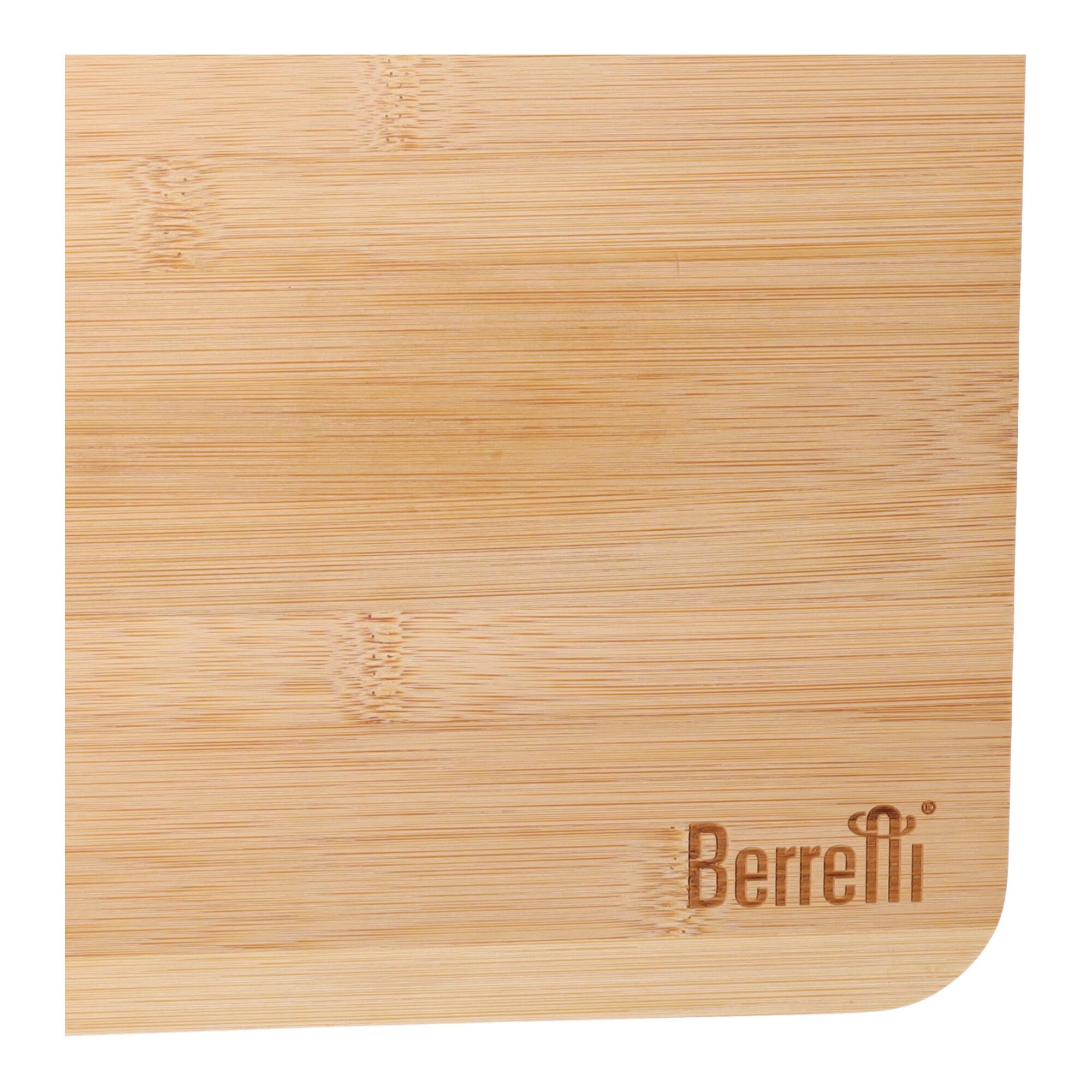 Bamboo cutting board BERRETTI, size 30x23x0.8 cm