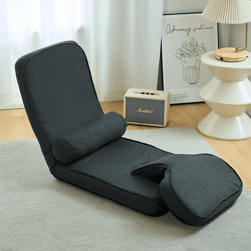 Multifunctional Reclining Armchair - Dark Gray