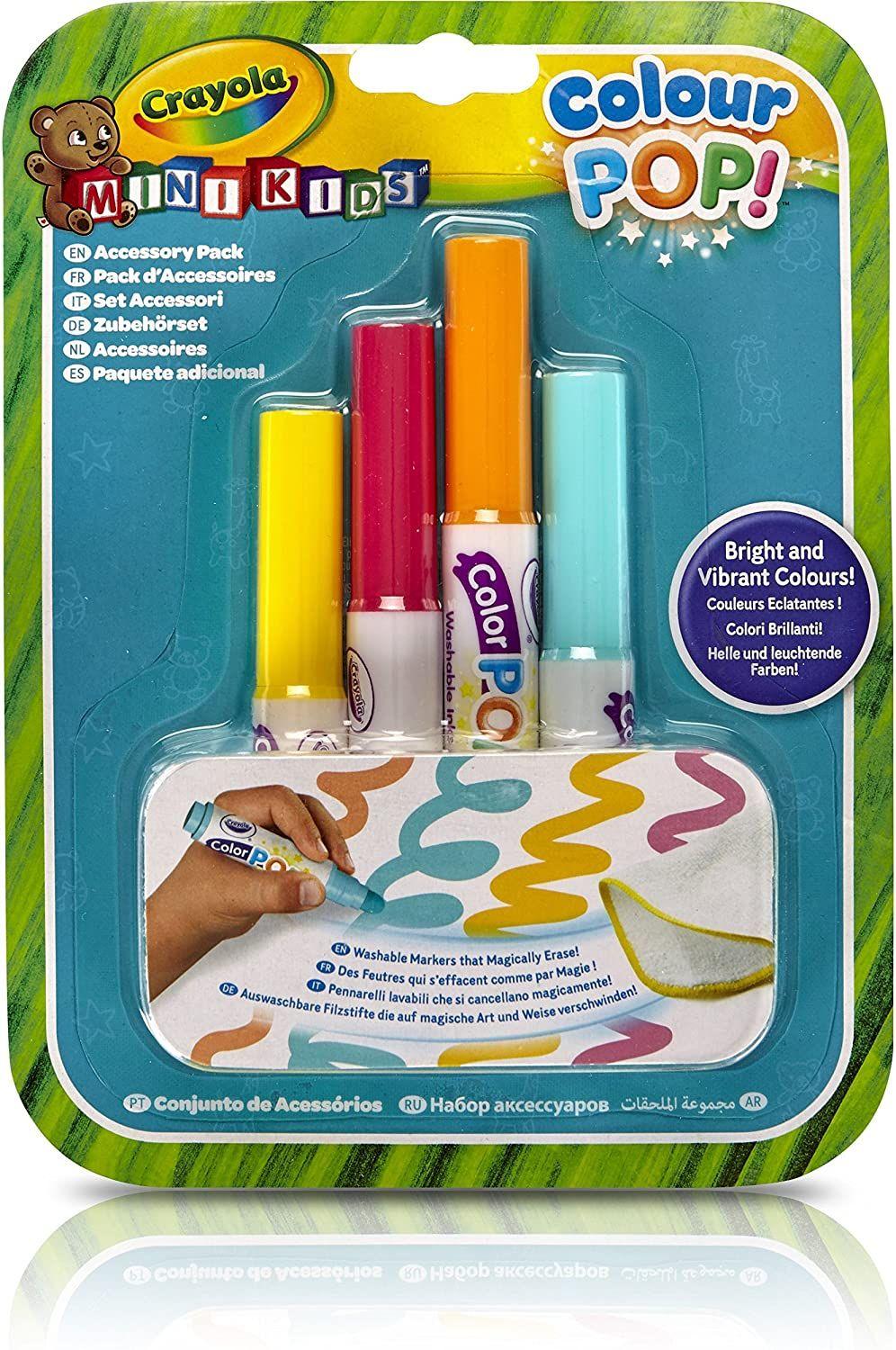 Crayola: Color POP - Set of 4 dry-erase mini markers
