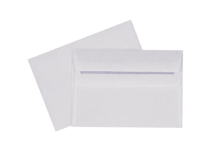Envelope C-6 sk white 50 pcs.