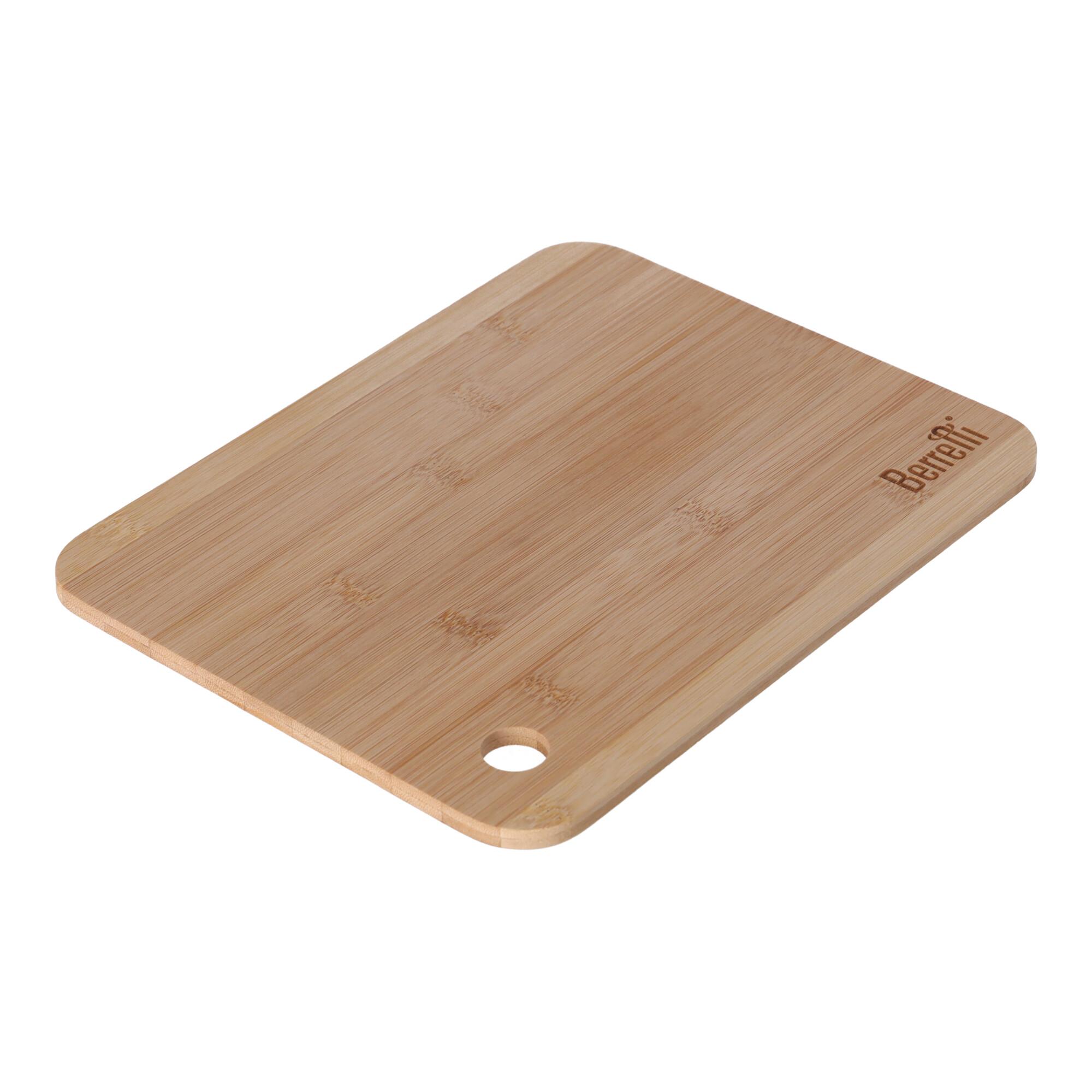 Bamboo cutting board BERRETTI, size 30x23x0.8 cm