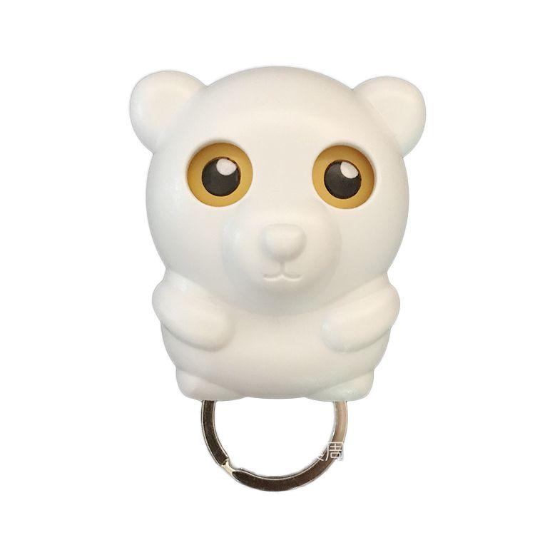 Key hanger - white bear