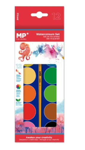 Watercolor paints MP PP152 12 pcs