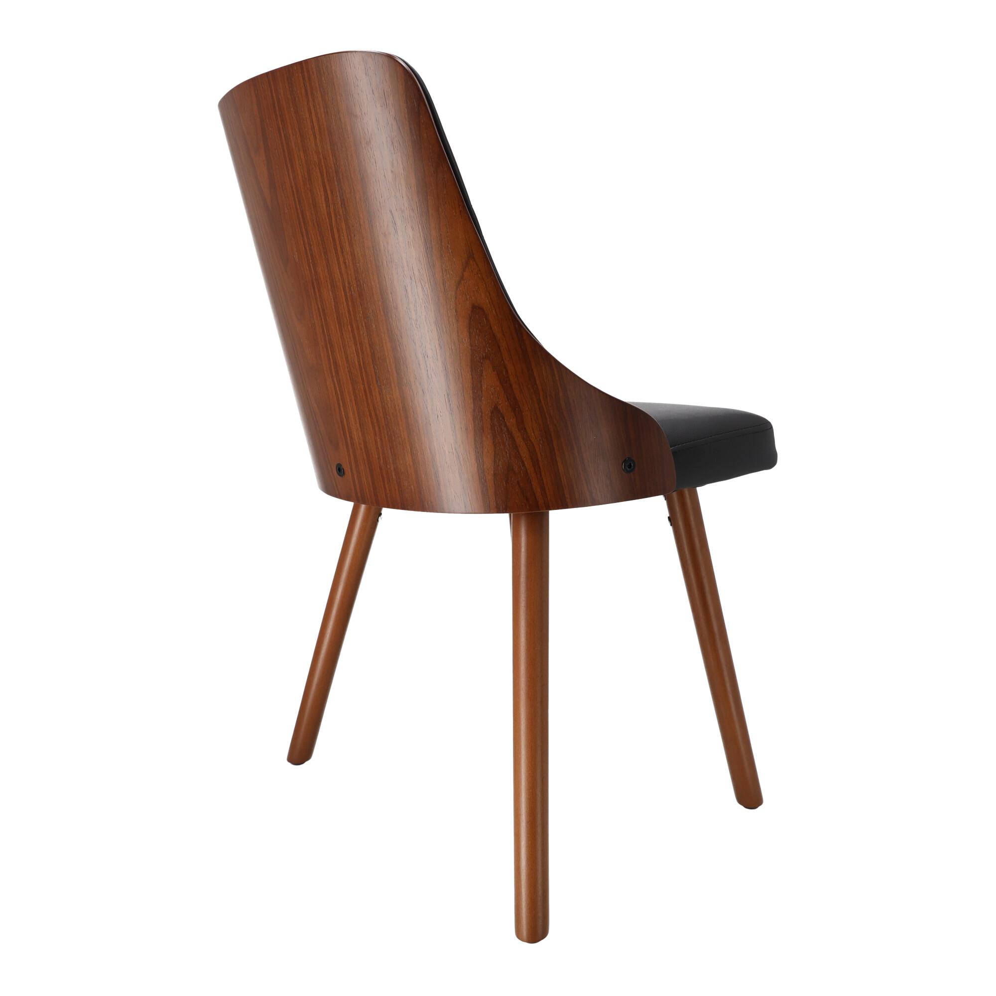 PREMIUM Leather Chair with Wooden Finish