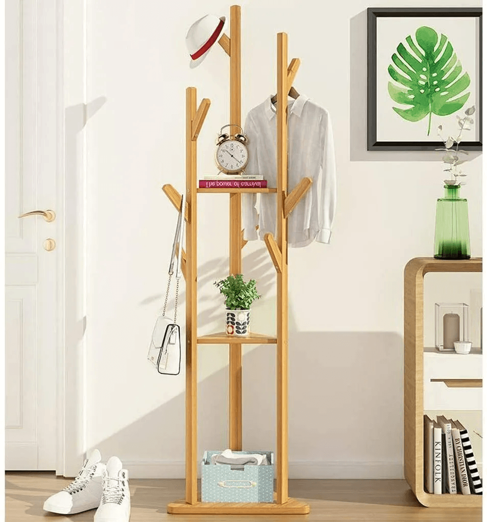 Bamboo Rack in Tree Shape - 165 cm