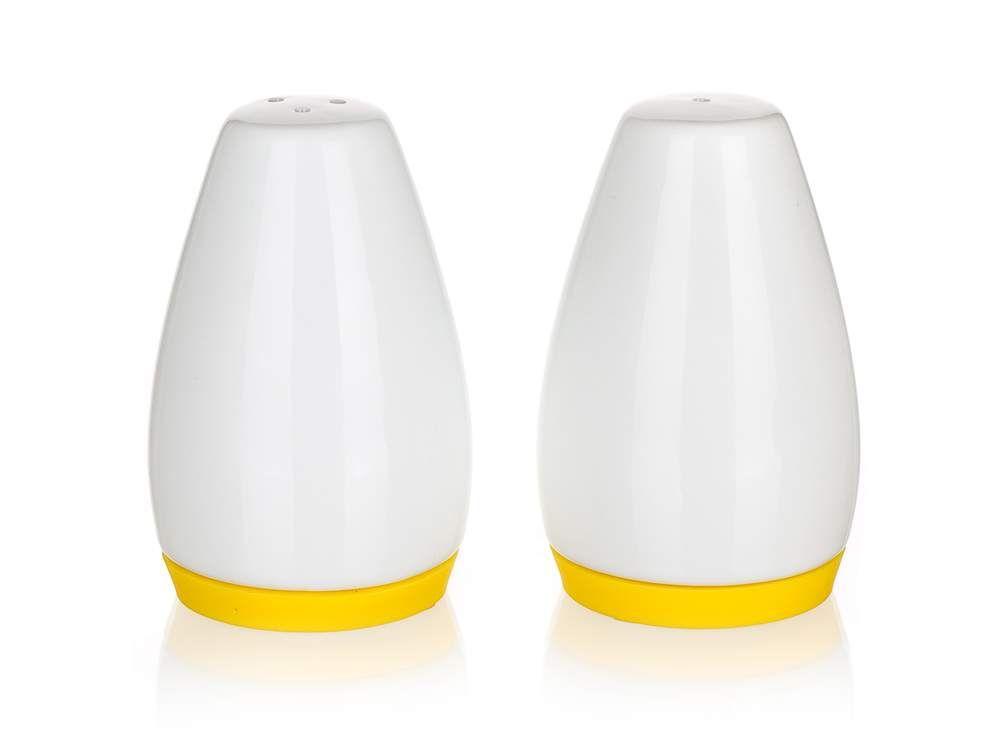 COLOR PLUS YELLOW salt and pepper shaker