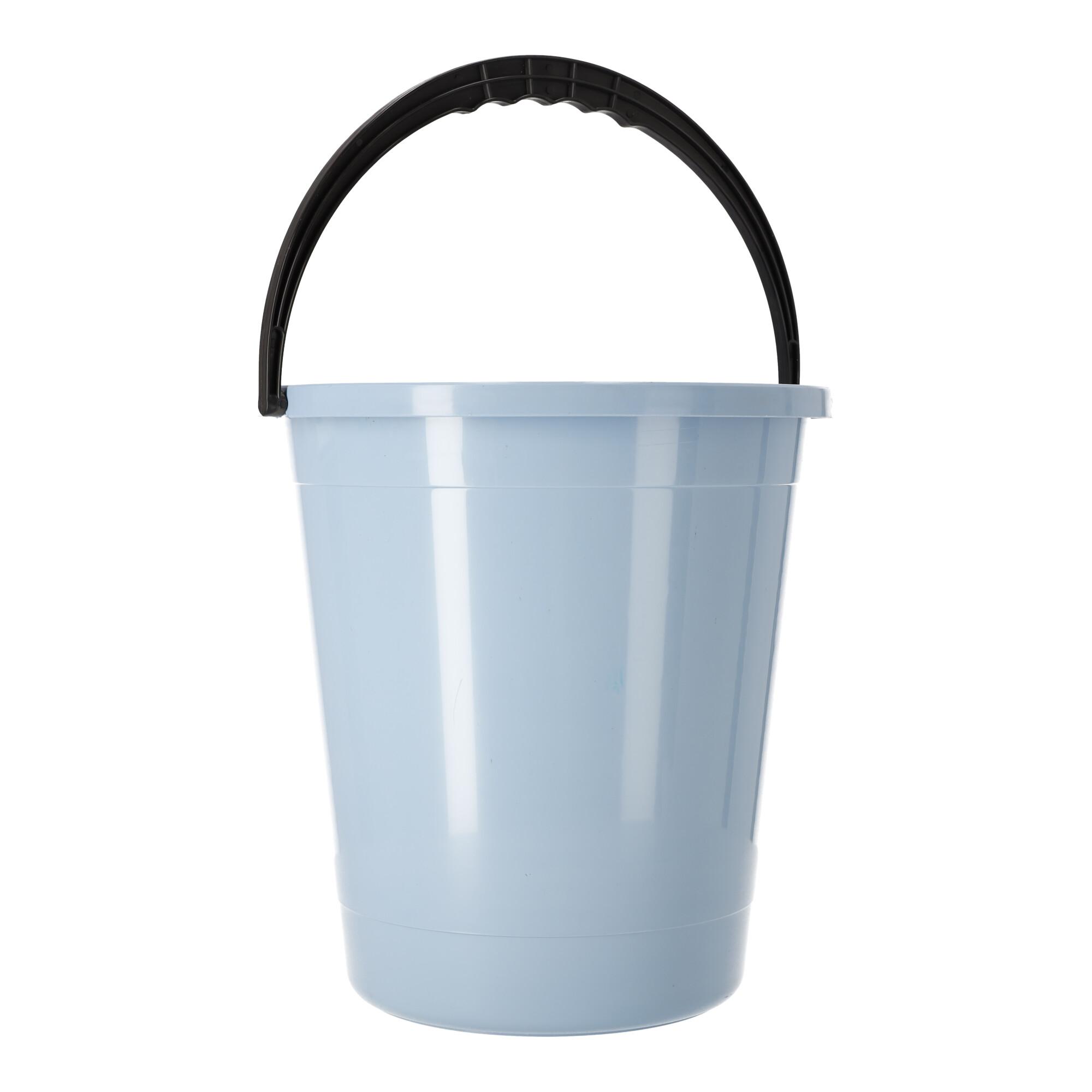 Bucket 12L, POLISH PRODUCT - light blue