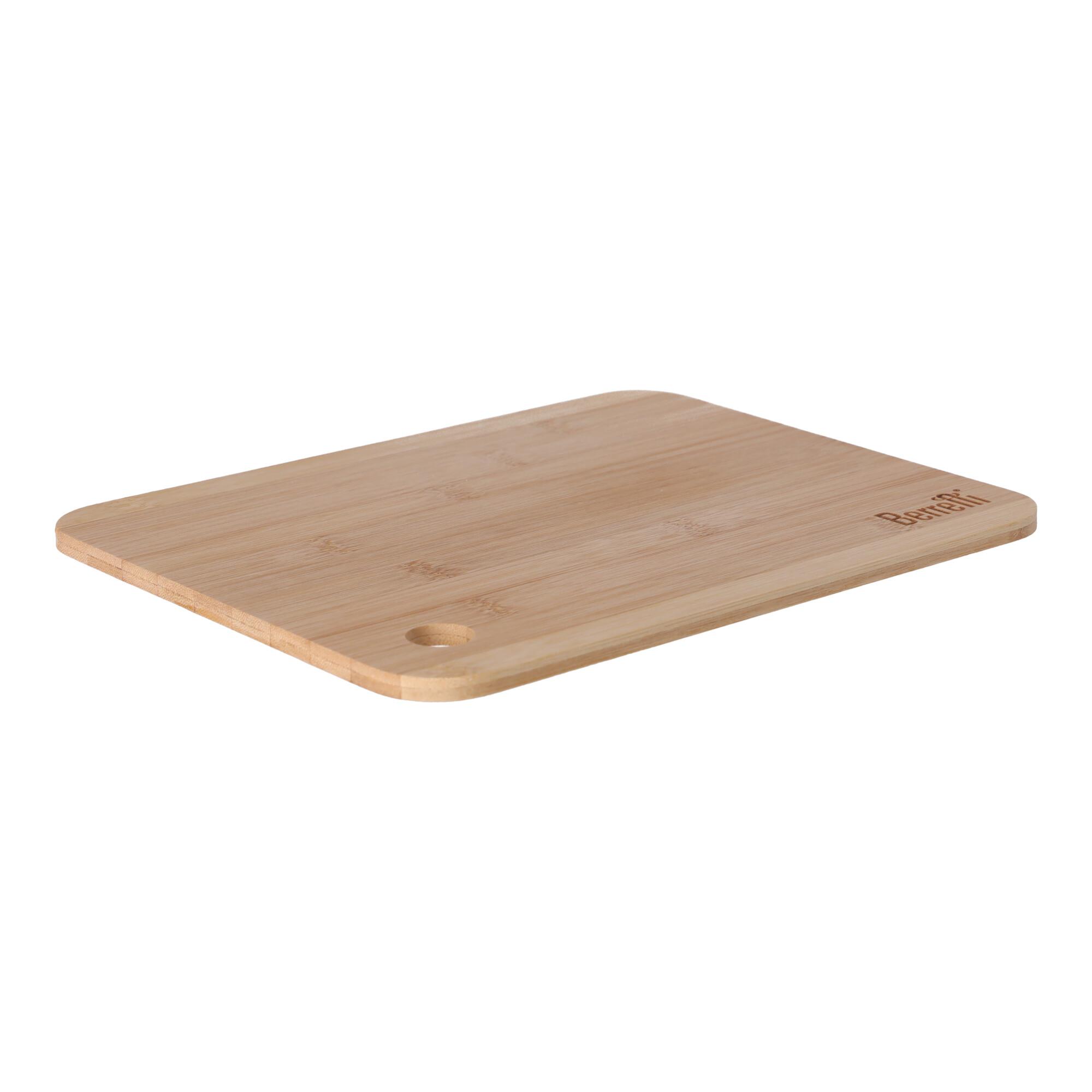 Bamboo cutting board BERRETTI, size 30x23x0.8 cm