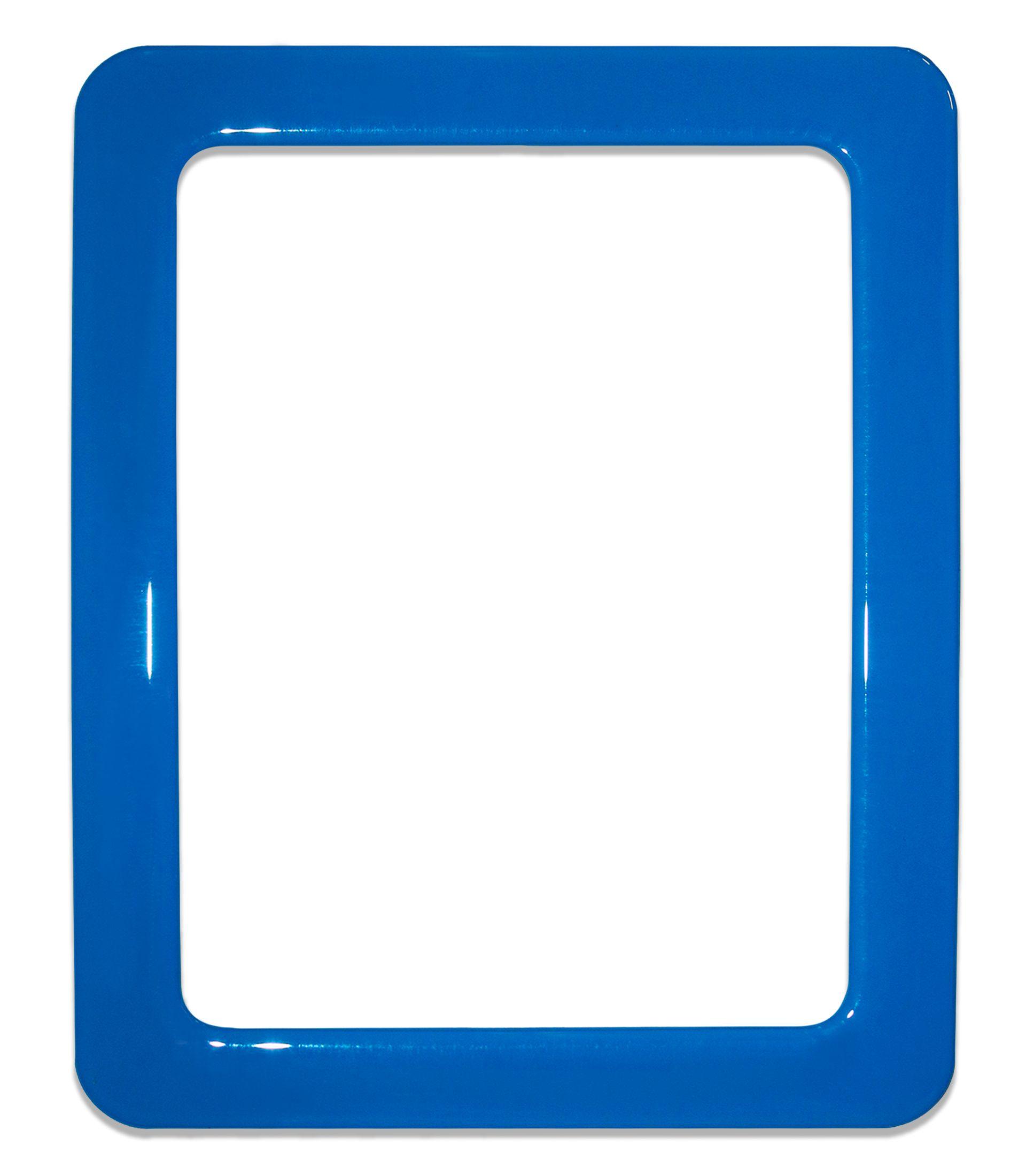 Magnetic self-adhesive frame size 19.0 x 23.8 cm - blue