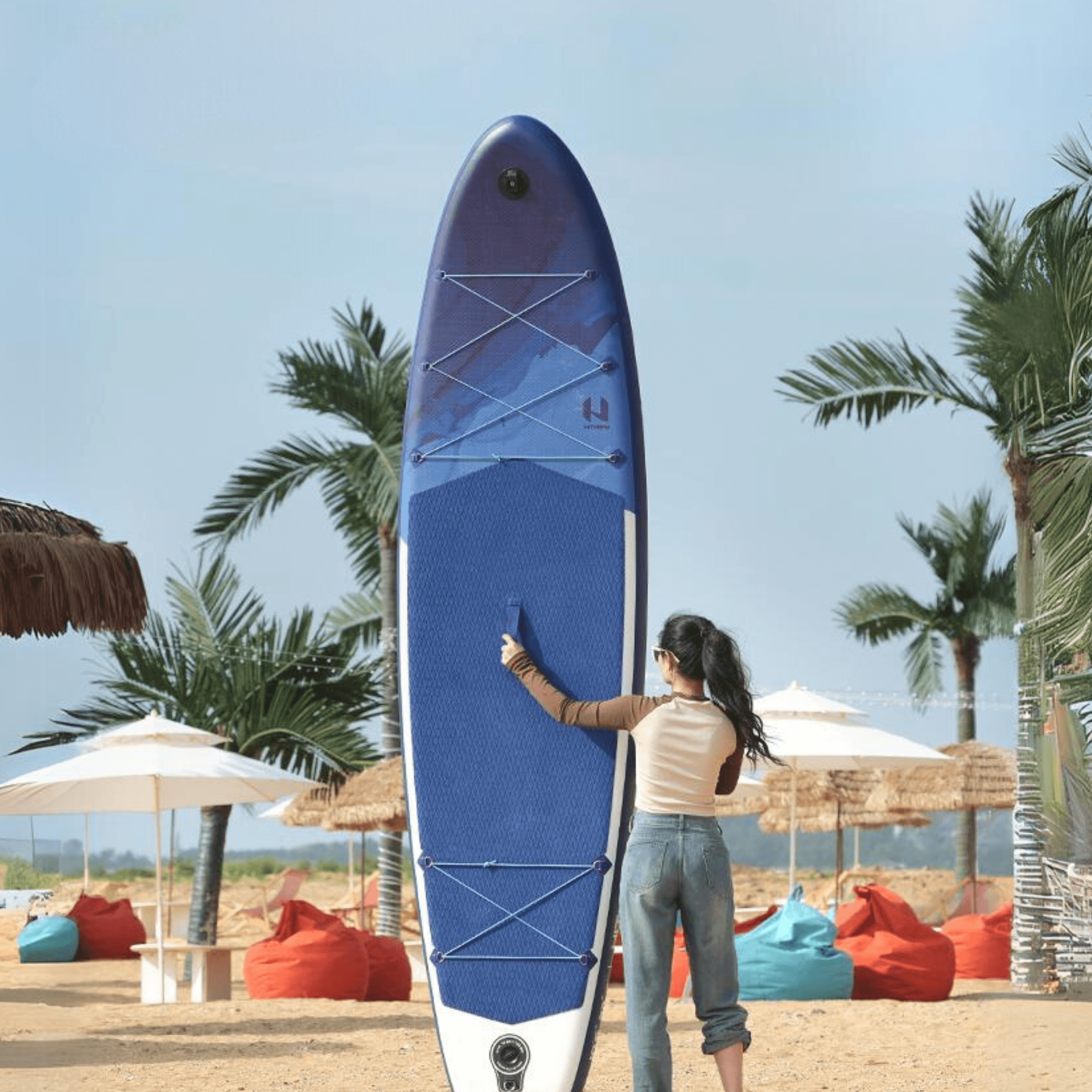 Inflatable SUP Board "DEEP SEA" Model with Accessories