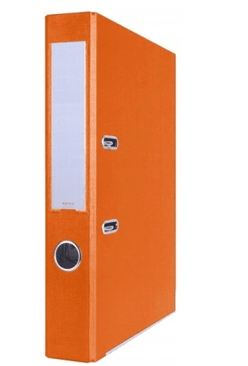 Segrebinder A-4 5cm orange
