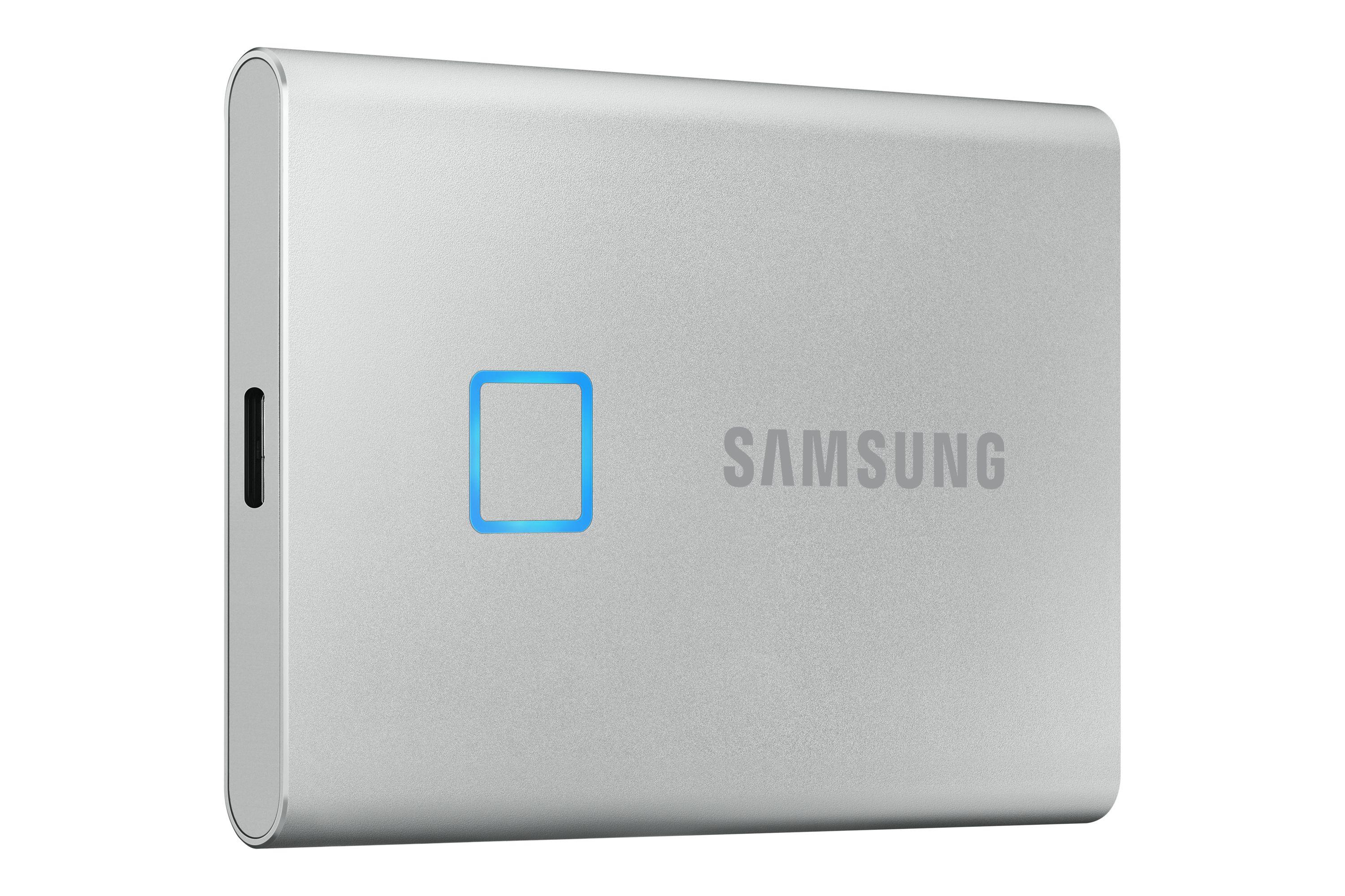 Rejsende købmand privat moronic Samsung Portable SSD T7 Touch 1TB - Silver