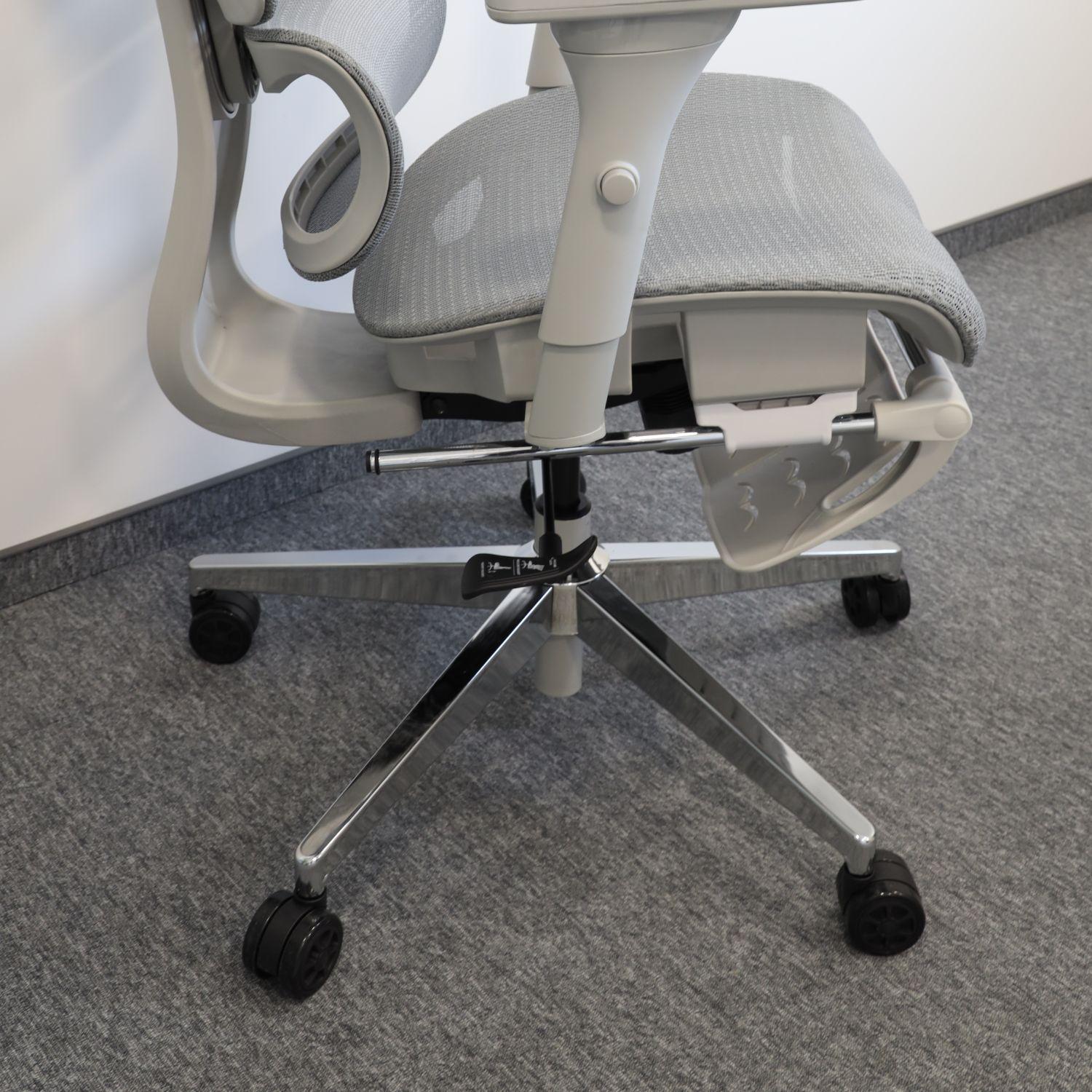 Ergonomic Adjustable Mesh Office Chair - Gray