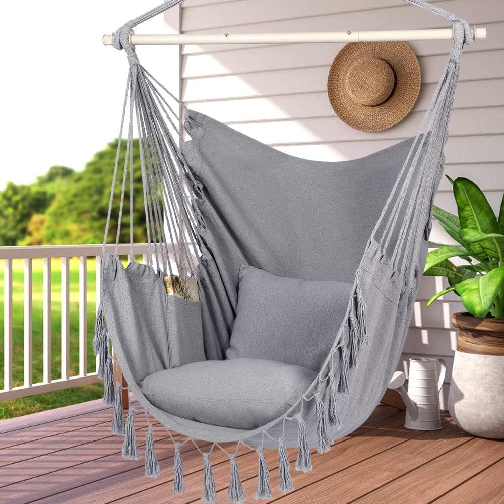 Garden room swing + assembly kit - gray