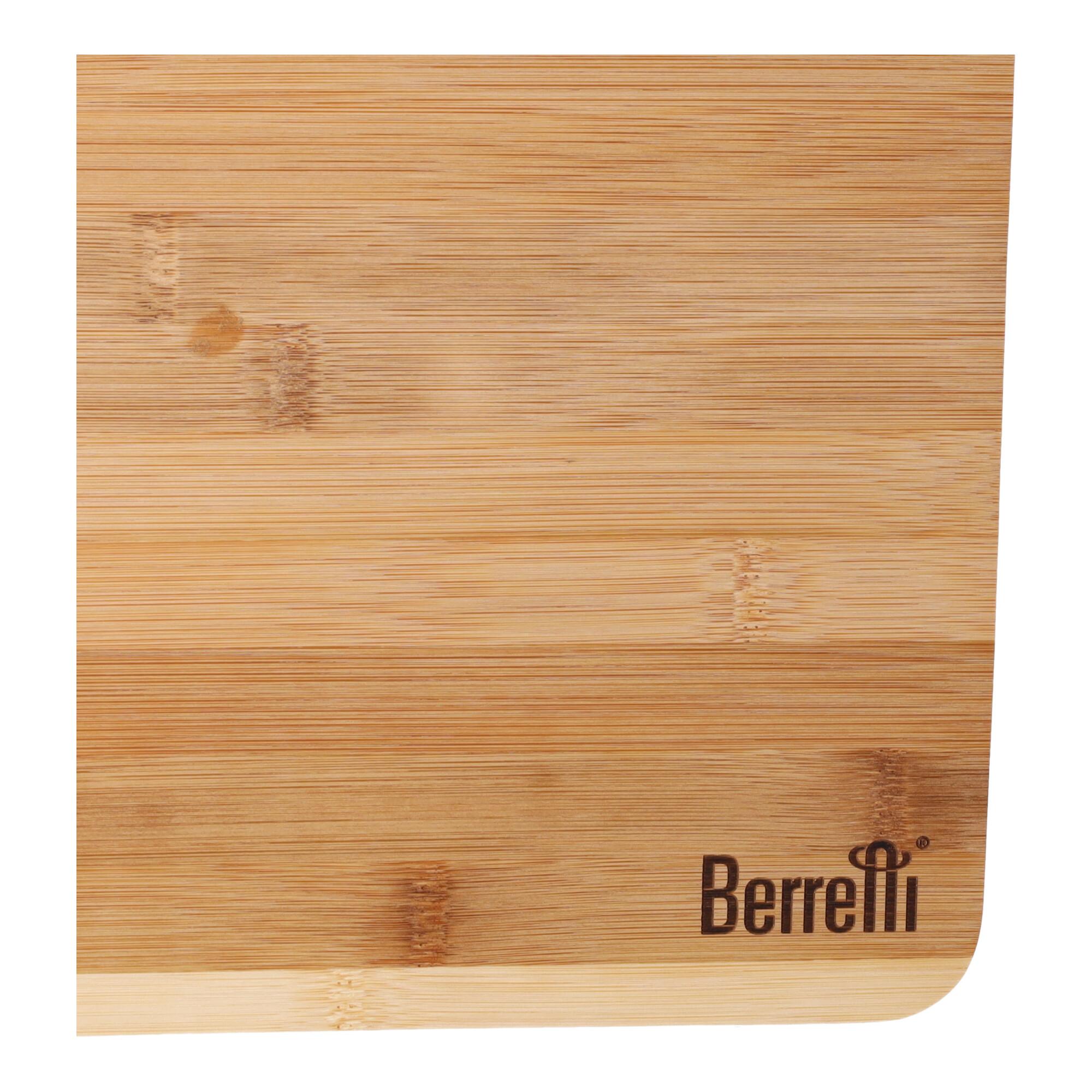 Bamboo cutting board BERRETTI, size 32.5x22x0.7 cm