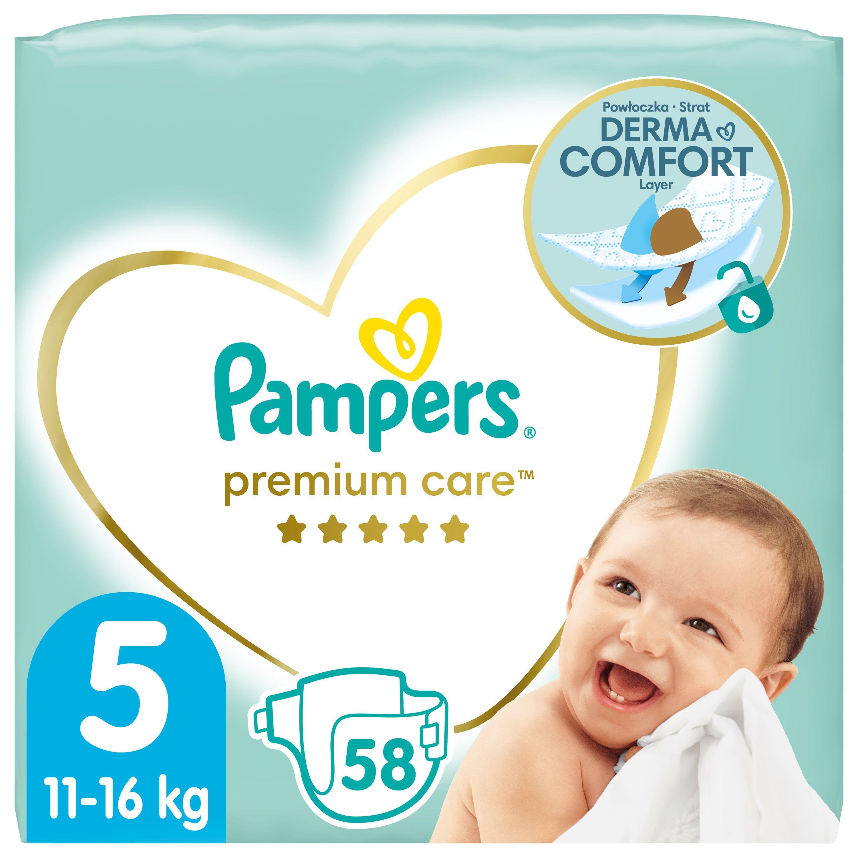 impuls functie Overvloedig Diapers Pampers Premium Care Junior 5 58 pc(s)