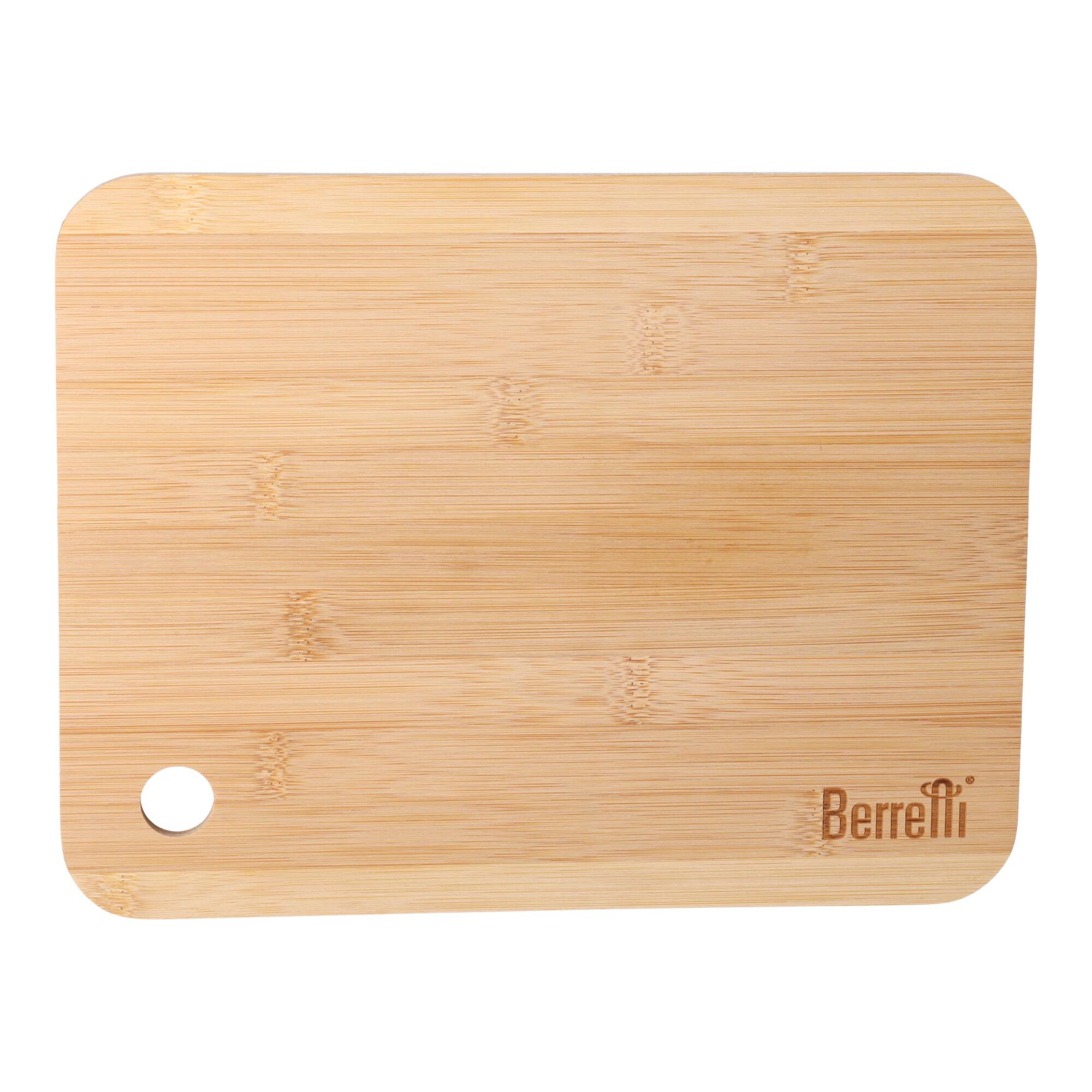 Bamboo cutting board BERRETTI, size 30x23x0.8 cm