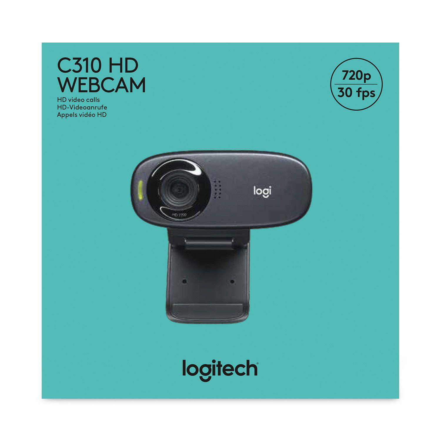 disk En smule propel Logitech C310 webcam