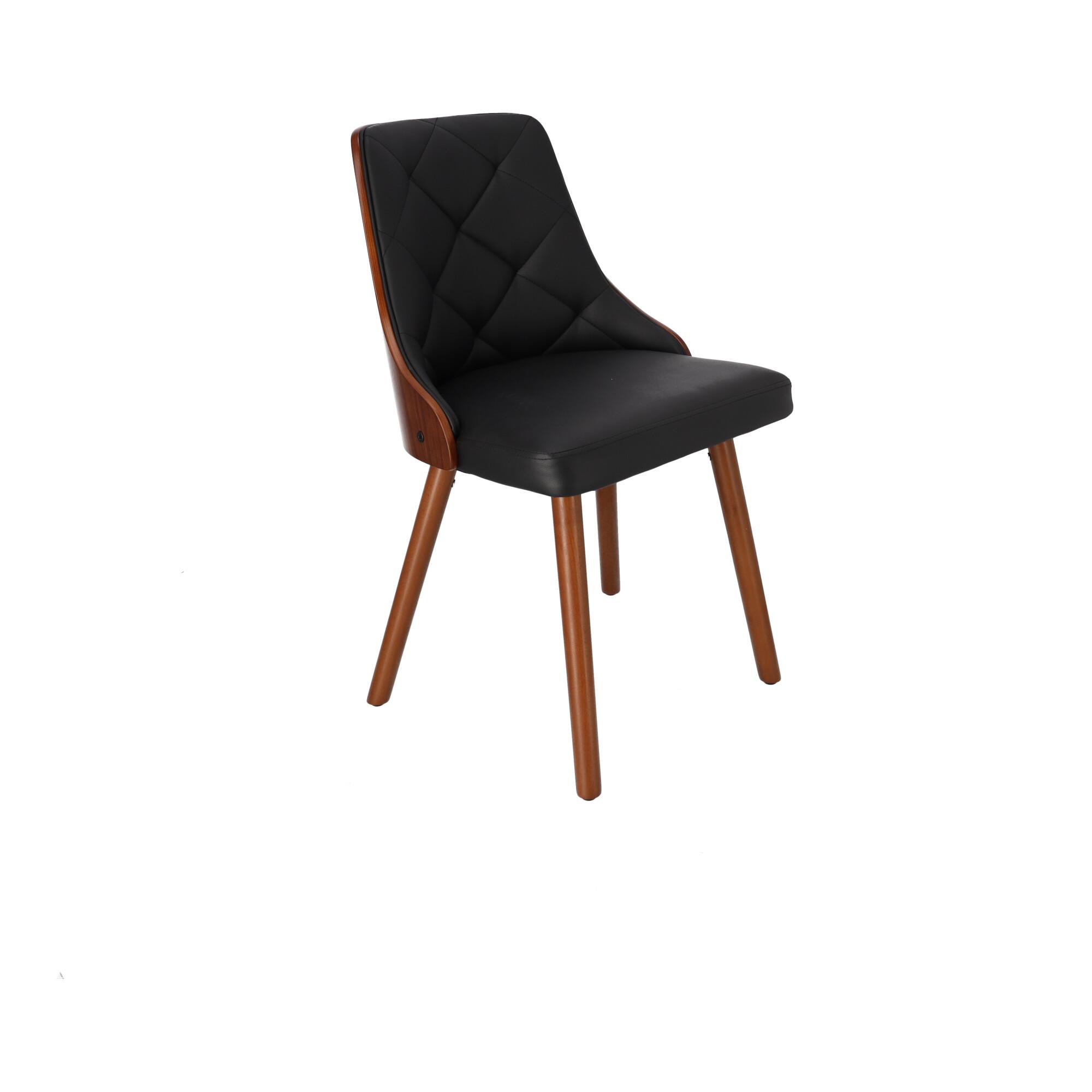 PREMIUM Leather Chair with Wooden Finish