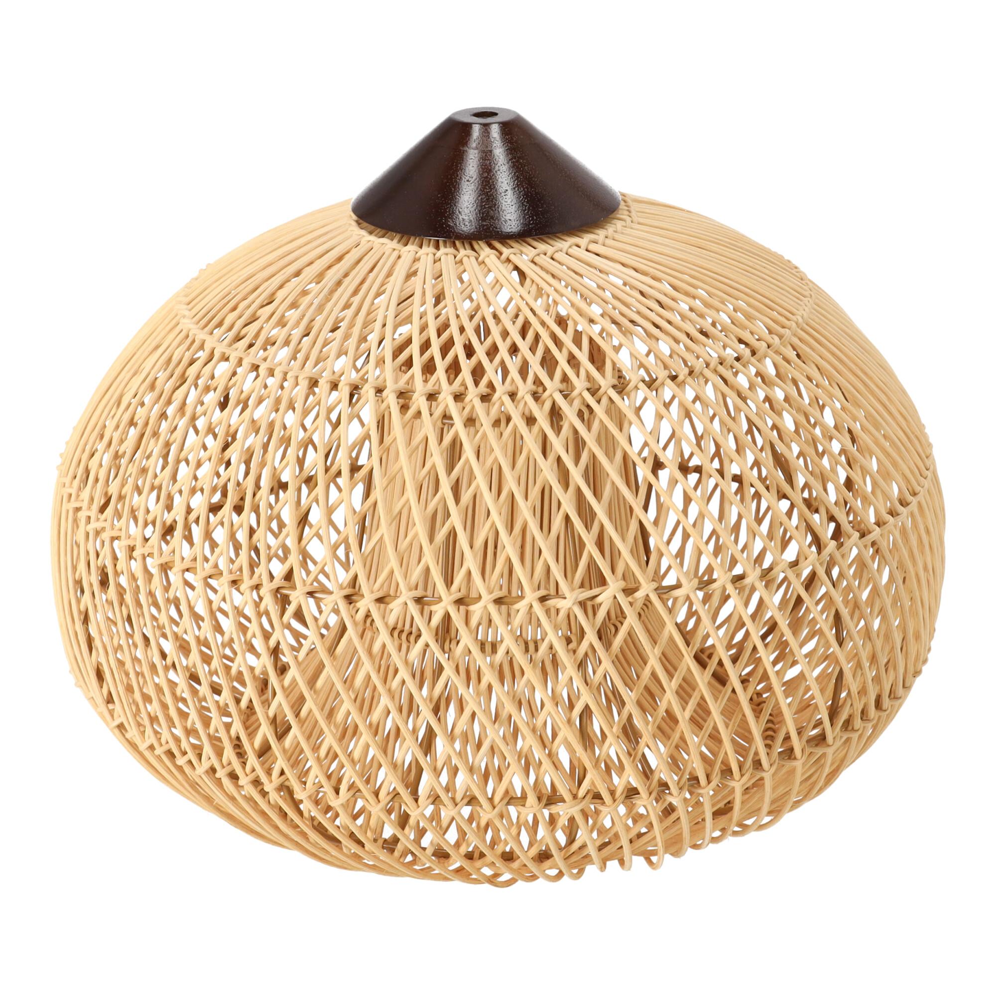 Decorative Rattan Pendant Lamp - 40 cm (Natural Color)