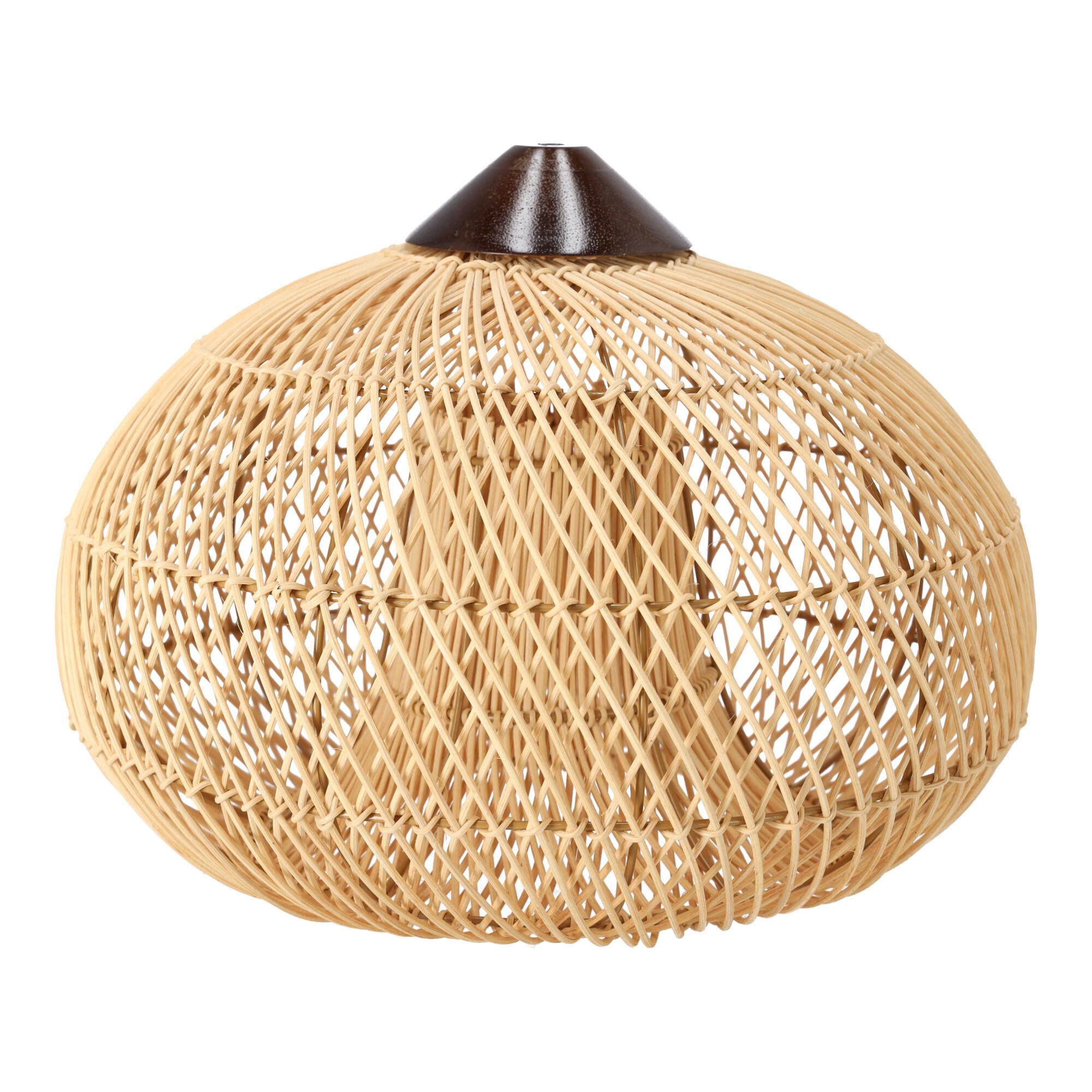 Decorative Rattan Pendant Lamp - 40 cm (Natural Color)