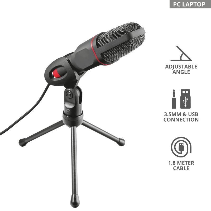 GXT Red PC microphone