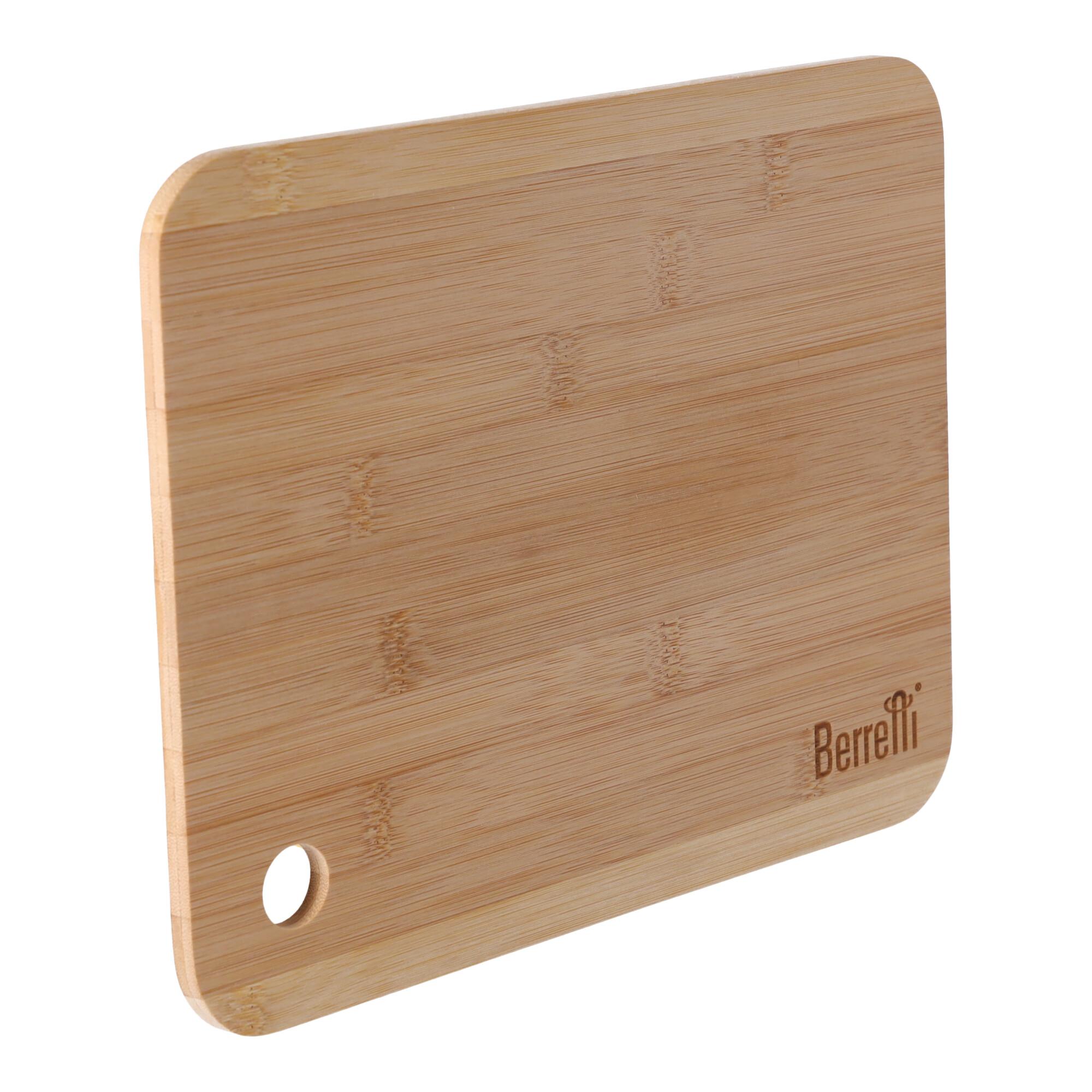 Bamboo cutting board BERRETTI, size 30x23x0.8 cm