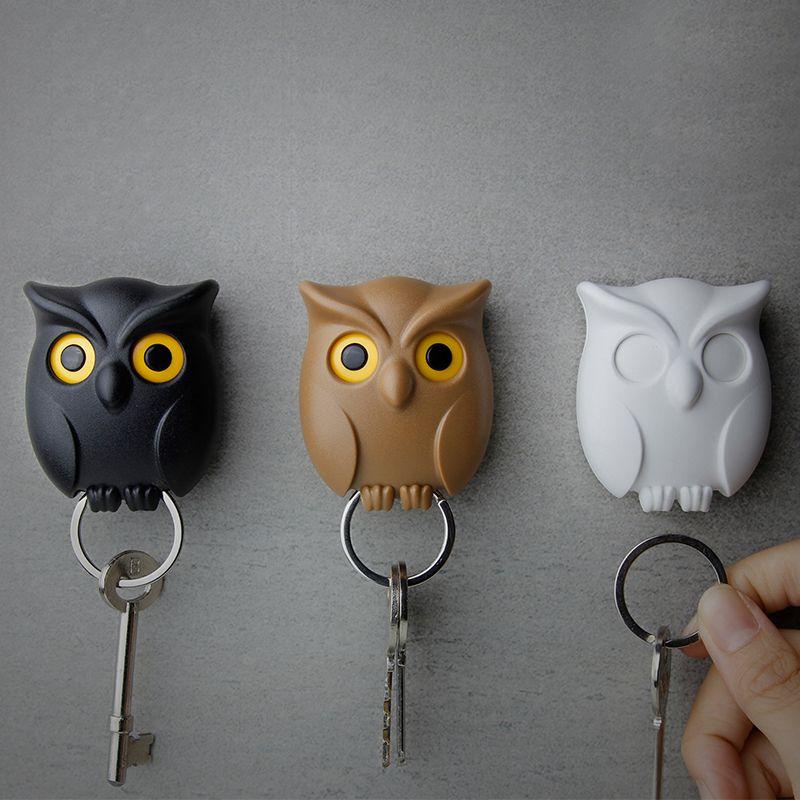 Key hanger - white owl