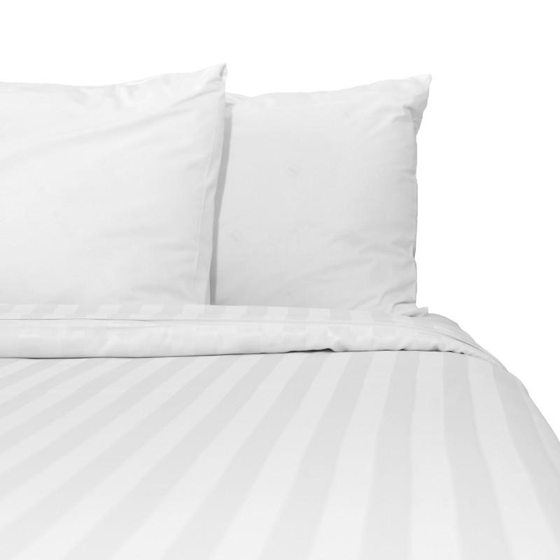 Bedding set White 200x220 Cotton+ 2 pillowcases 70x80