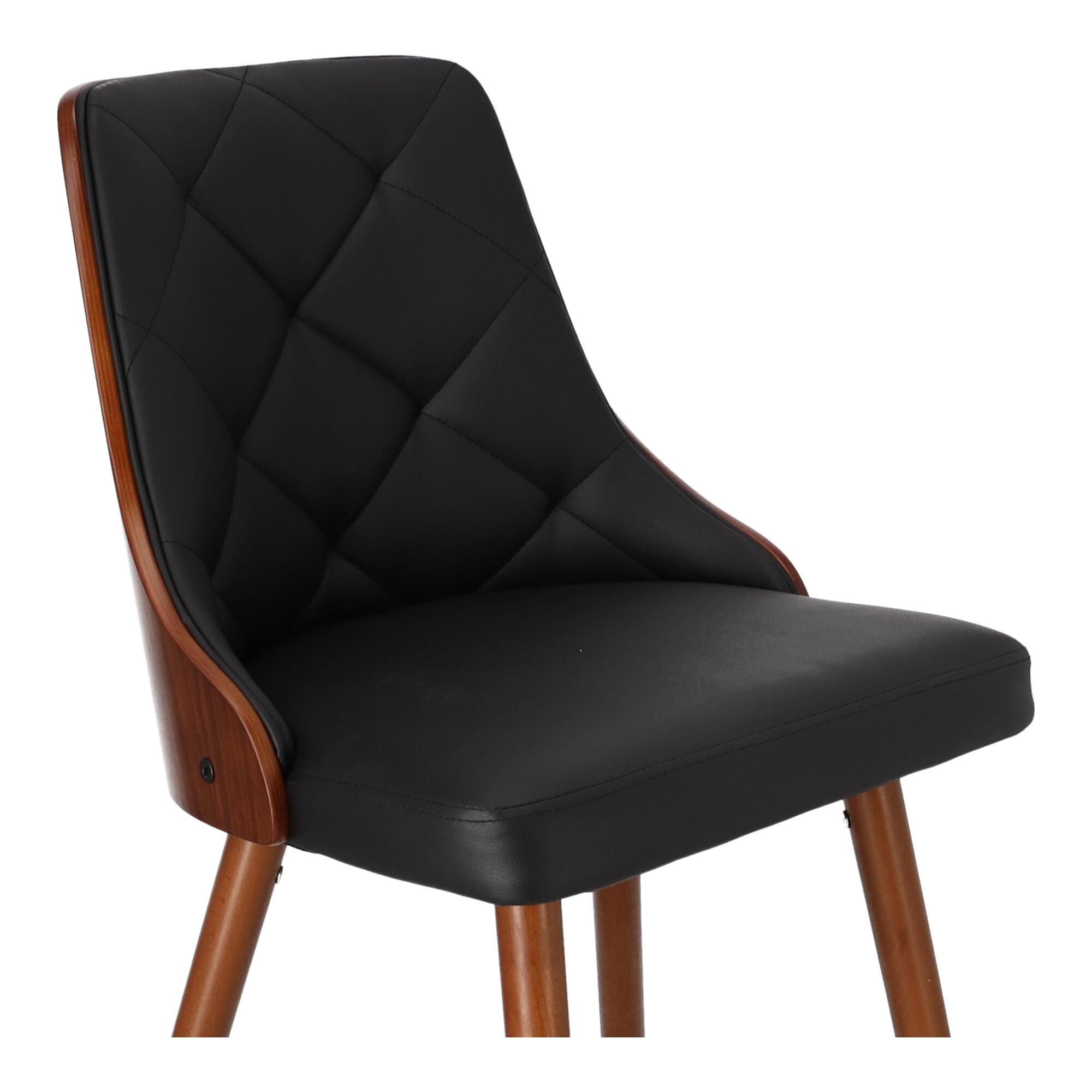 PREMIUM Leather Chair with Wooden Finish