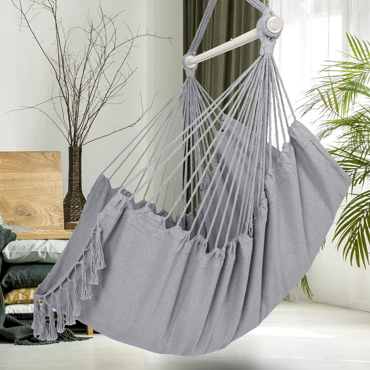 Garden room swing + assembly kit - gray