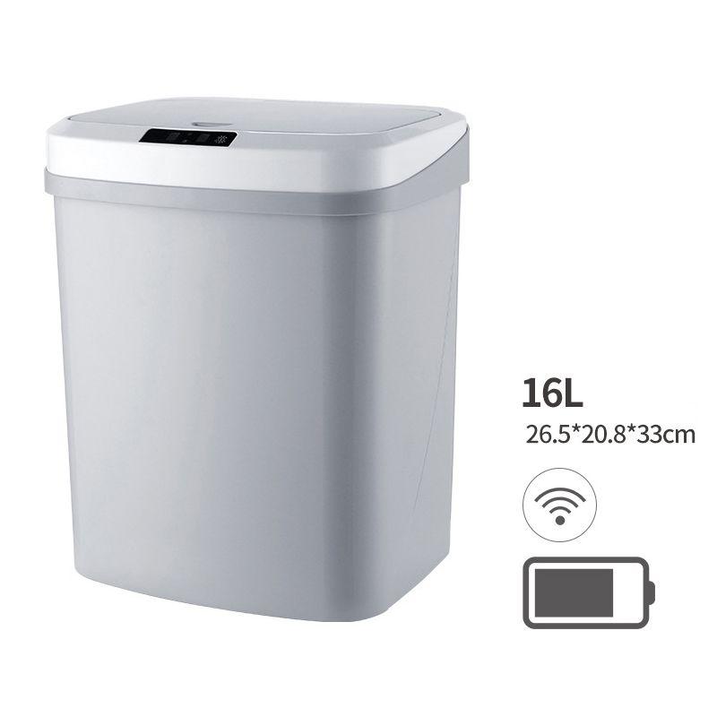 Automatic trash can with intelligent sensor 16l - gray