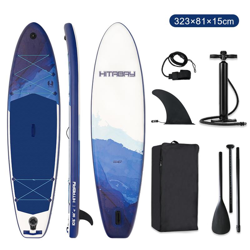 Deska SUP pompowana Model DEEP SEA + akcesoria