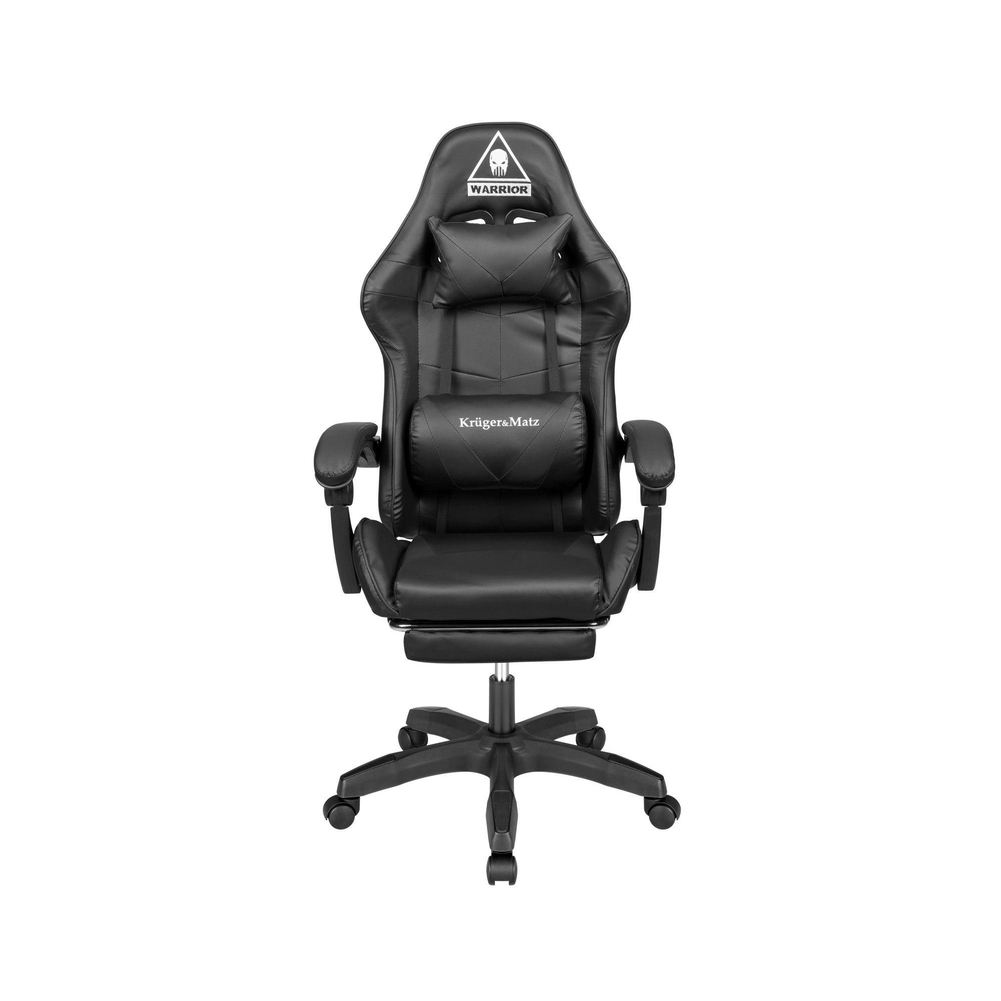 Kruger & Matz Warrior GX-150 gaming chair, black