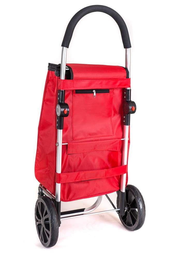Foldable shopping bag 98 x 48 x 36 cm, red