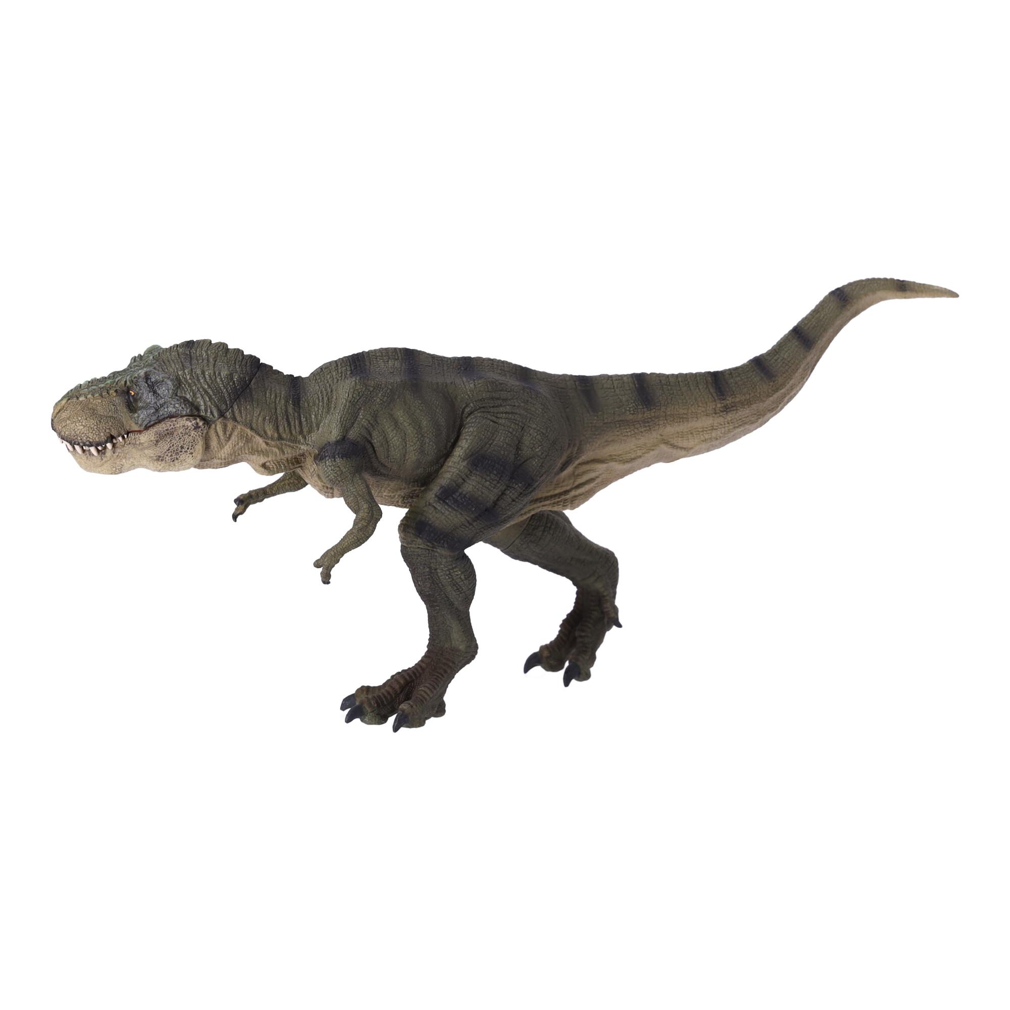 Collectible figurine Dinosaur T-Rex running green, Papo