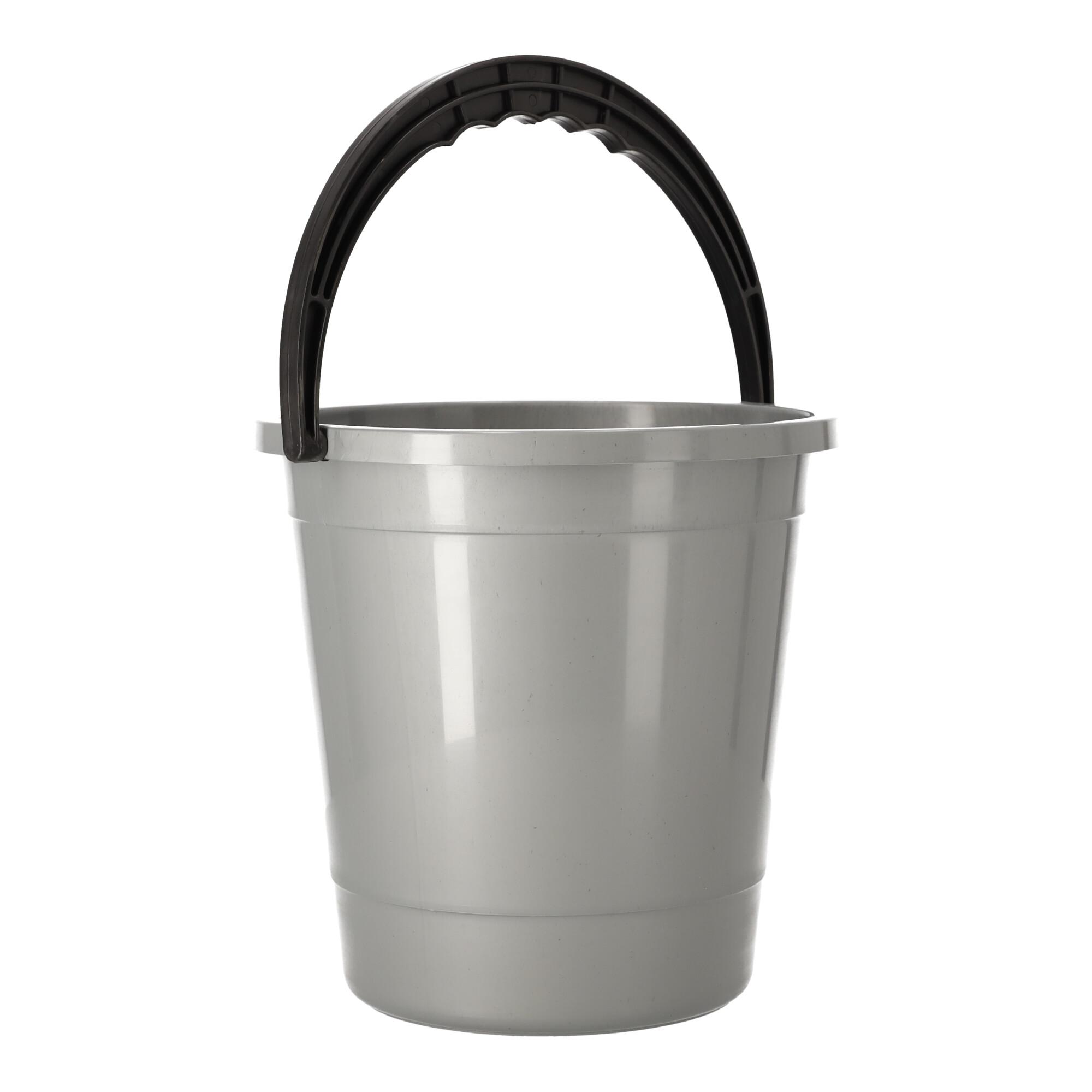 Bucket 5L, POLISH PRODUCT - grey