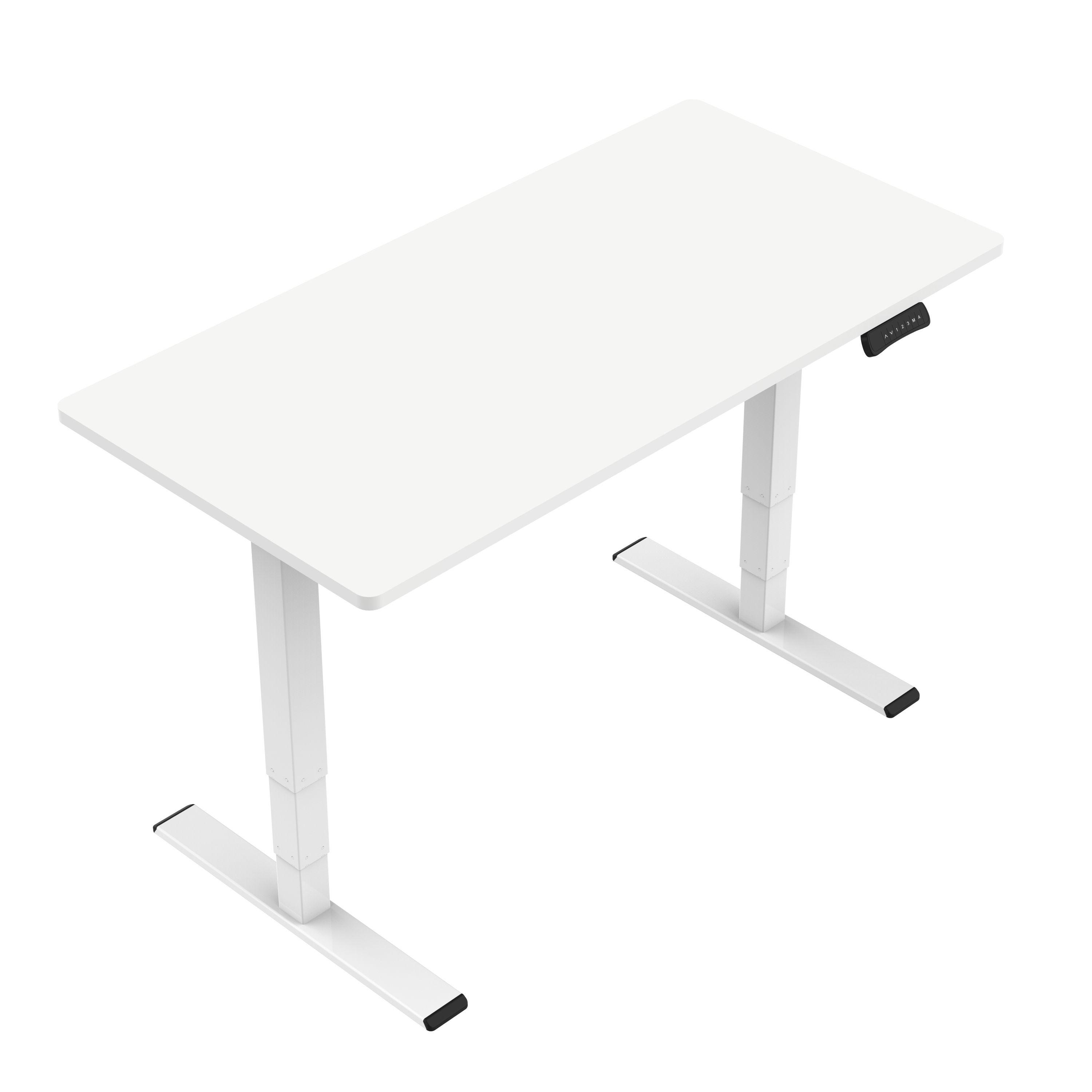 Tuckano ET225-W ergonomic standing desk frame white