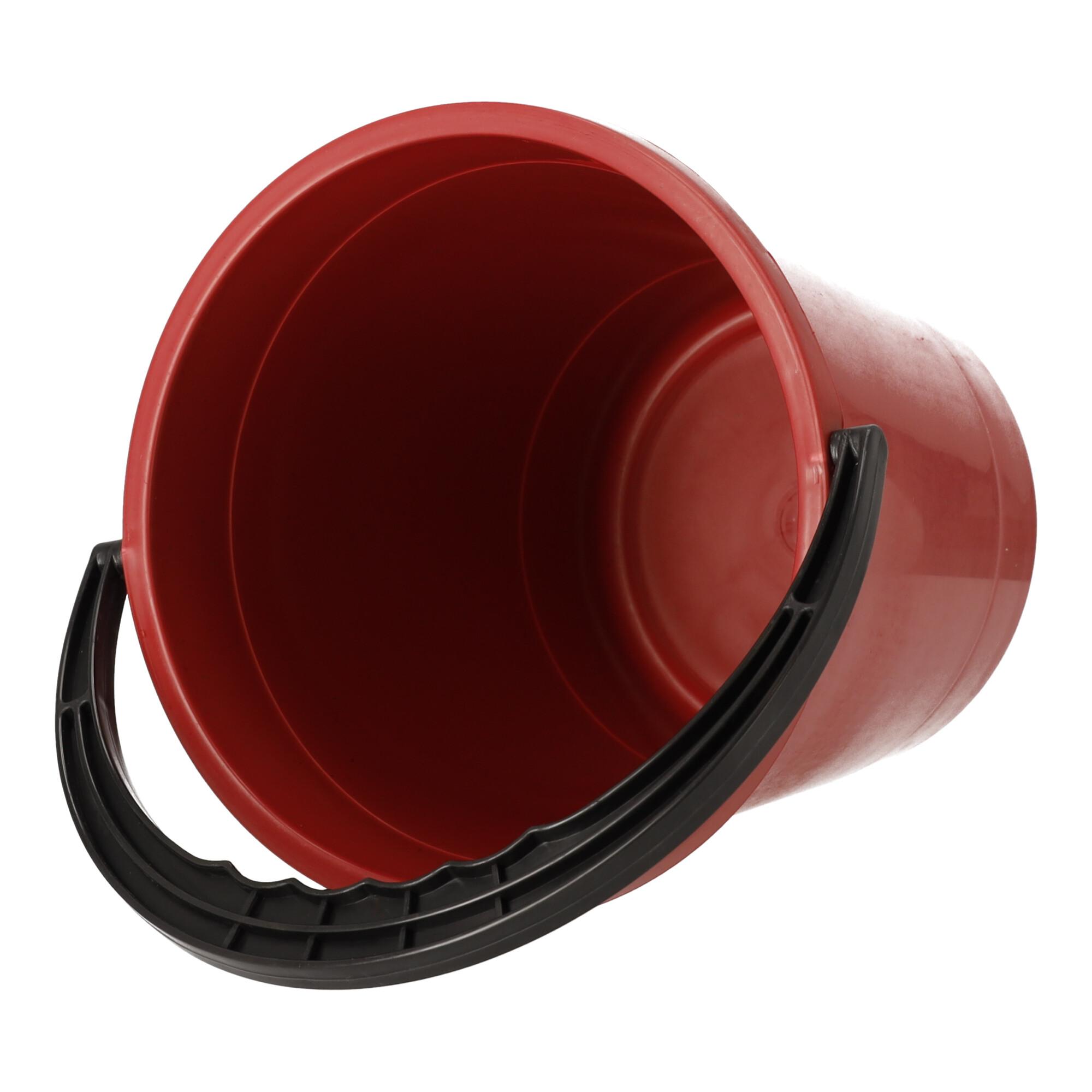 Bucket 5L, POLISH PRODUCT - red
