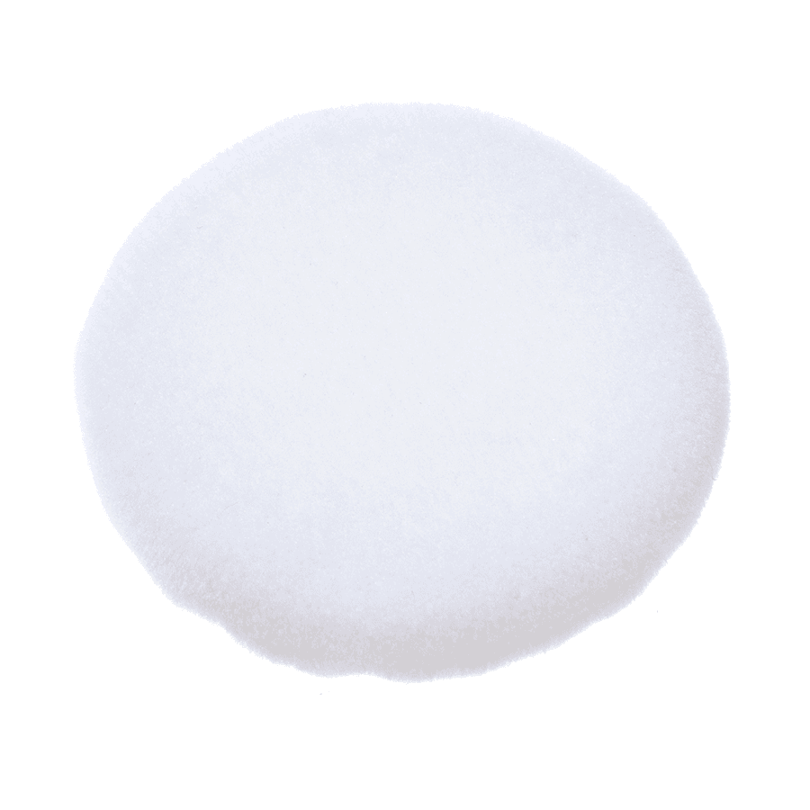 A soft sponge for applying powder