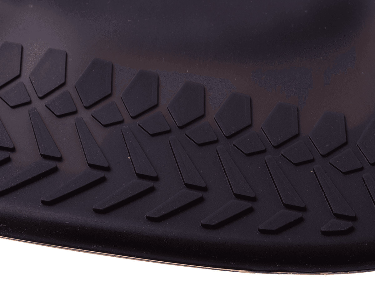Gumowe wodoodporne ochraniacze na buty rozmiar "40-44" - czarne