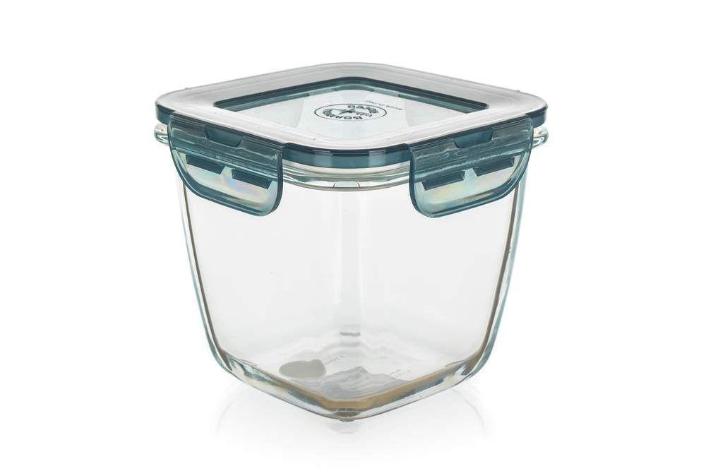 Glass container EVO 12x12cm, 750ml