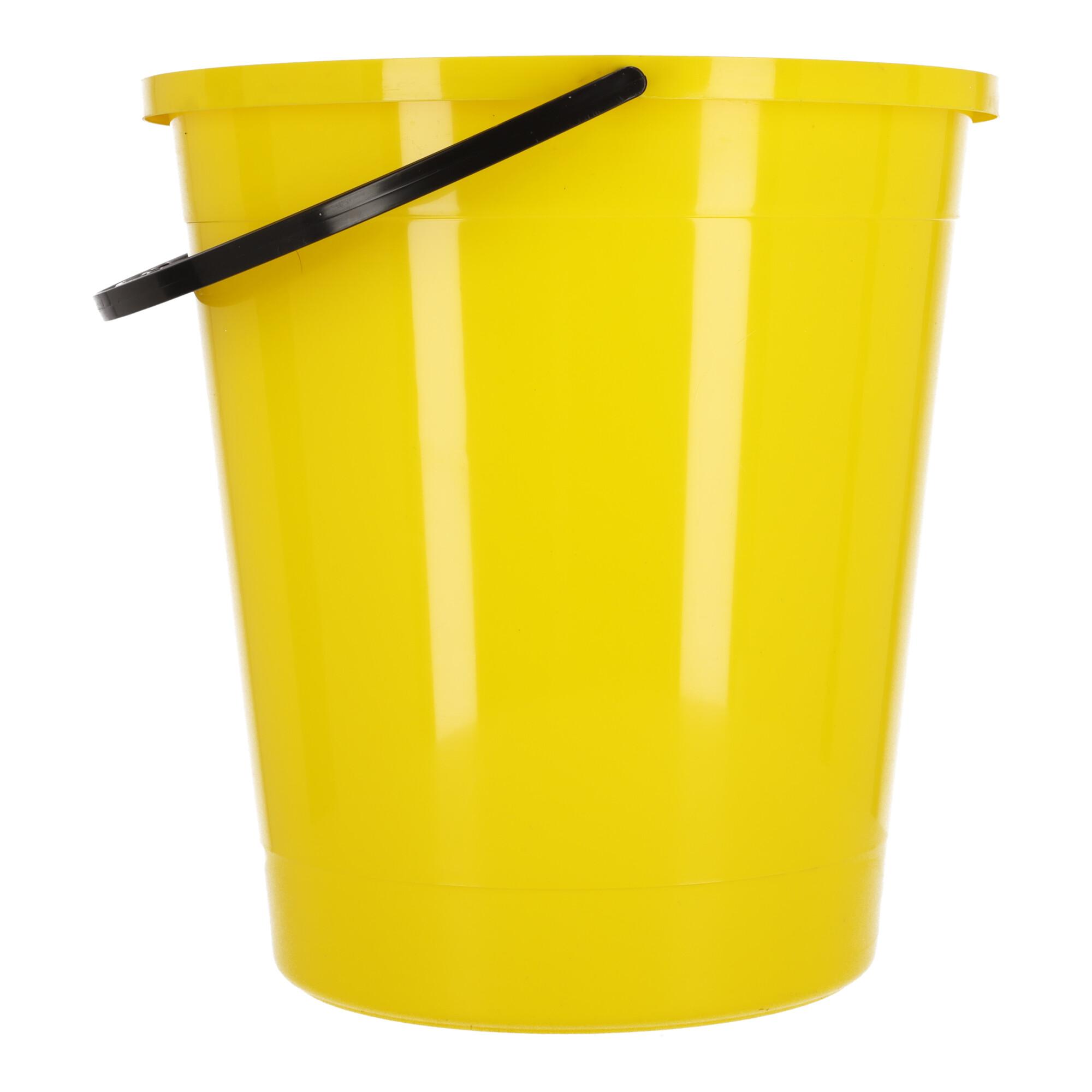 Bucket 20L, POLISH PRODUCT - yellow