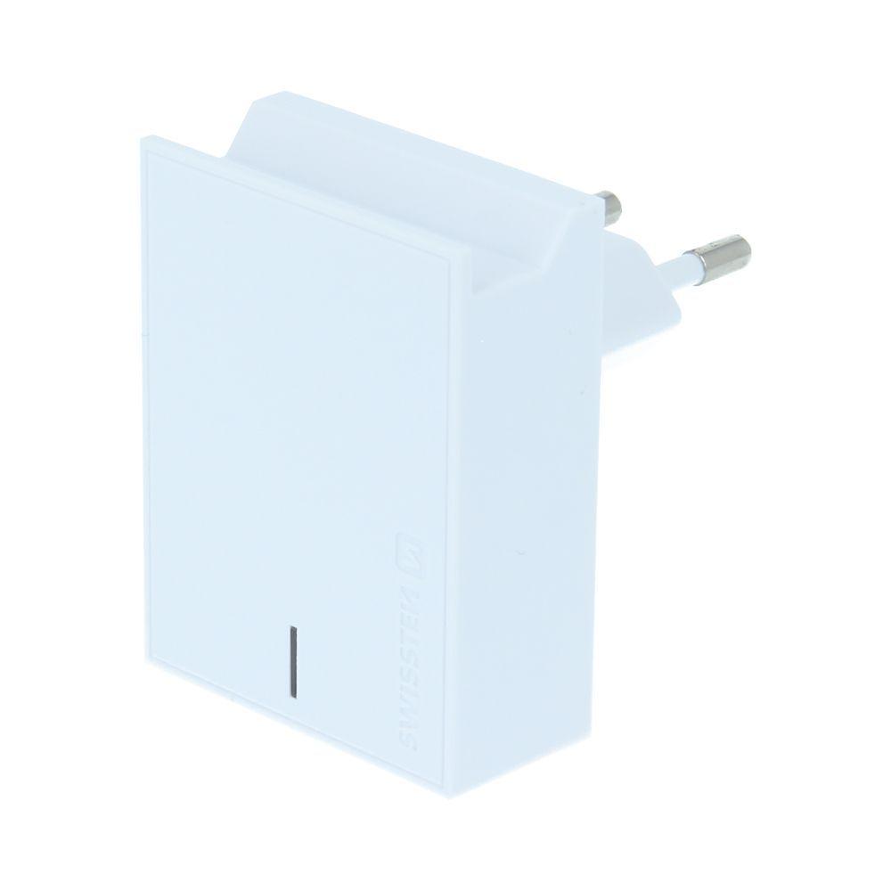 Charger for iPhone 3.0 18W Power Delivery Swissten - white
